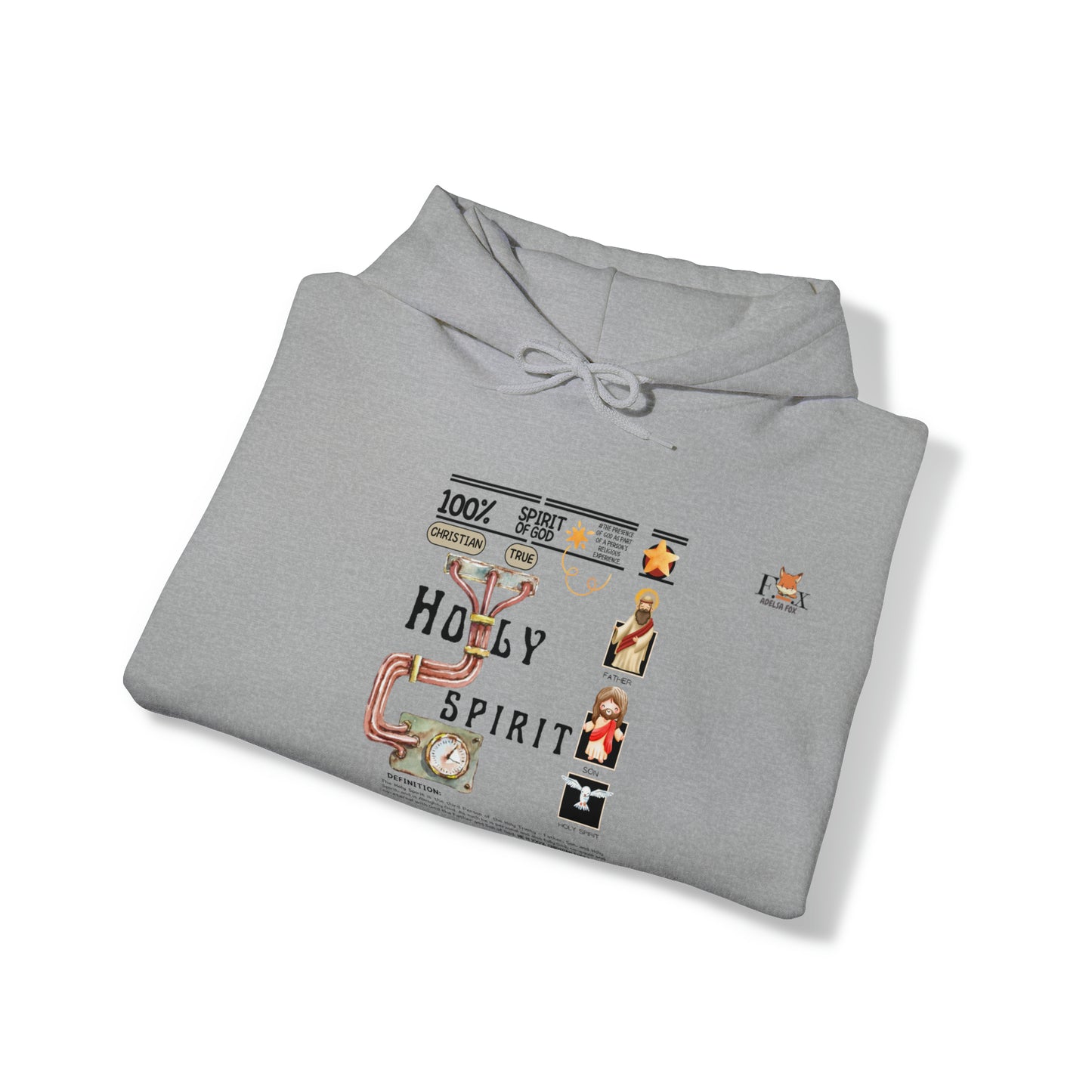 100% Holy Spirit- Unisex Hooded Sweatshirt
