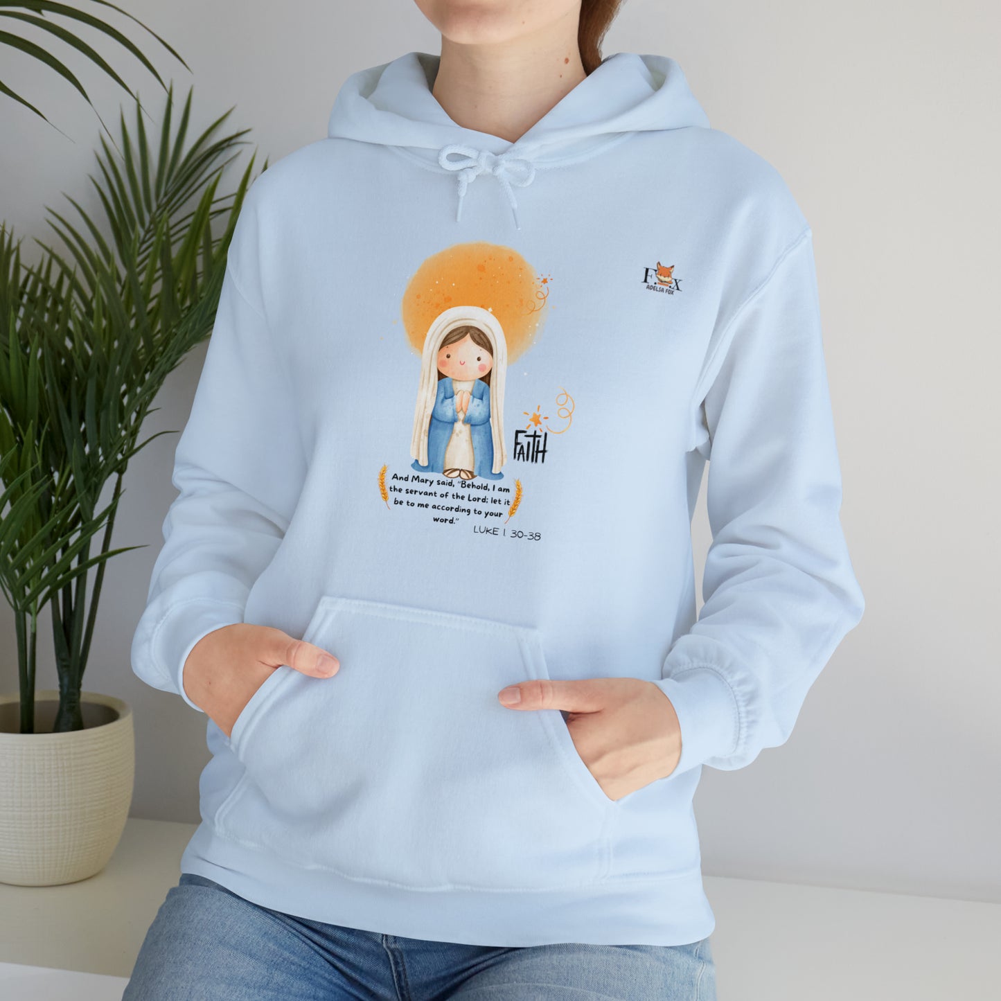 Mary Mother of God- Unisex Hooded Sweatshirt