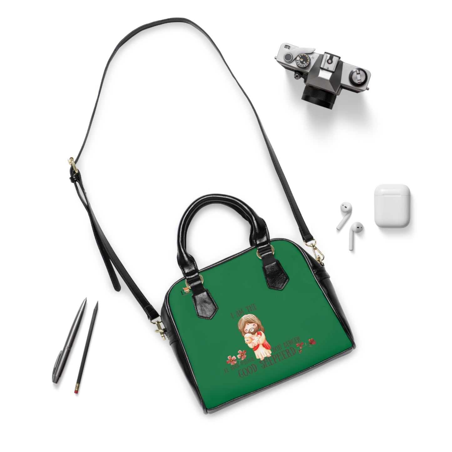 The Good Shepherd- 2 design- Shoulder Handbag