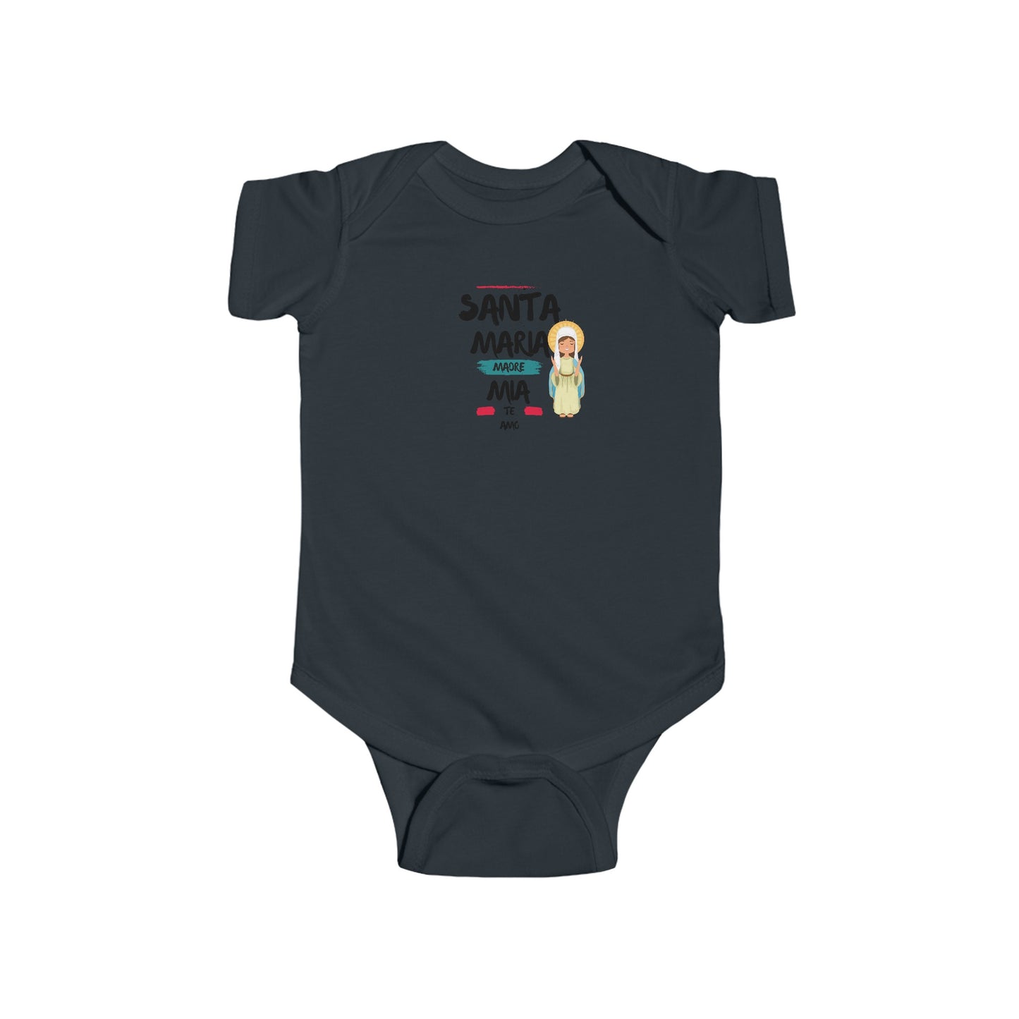 Santa Maria Te Amo- Unisex Infant Jersey Bodysuit
