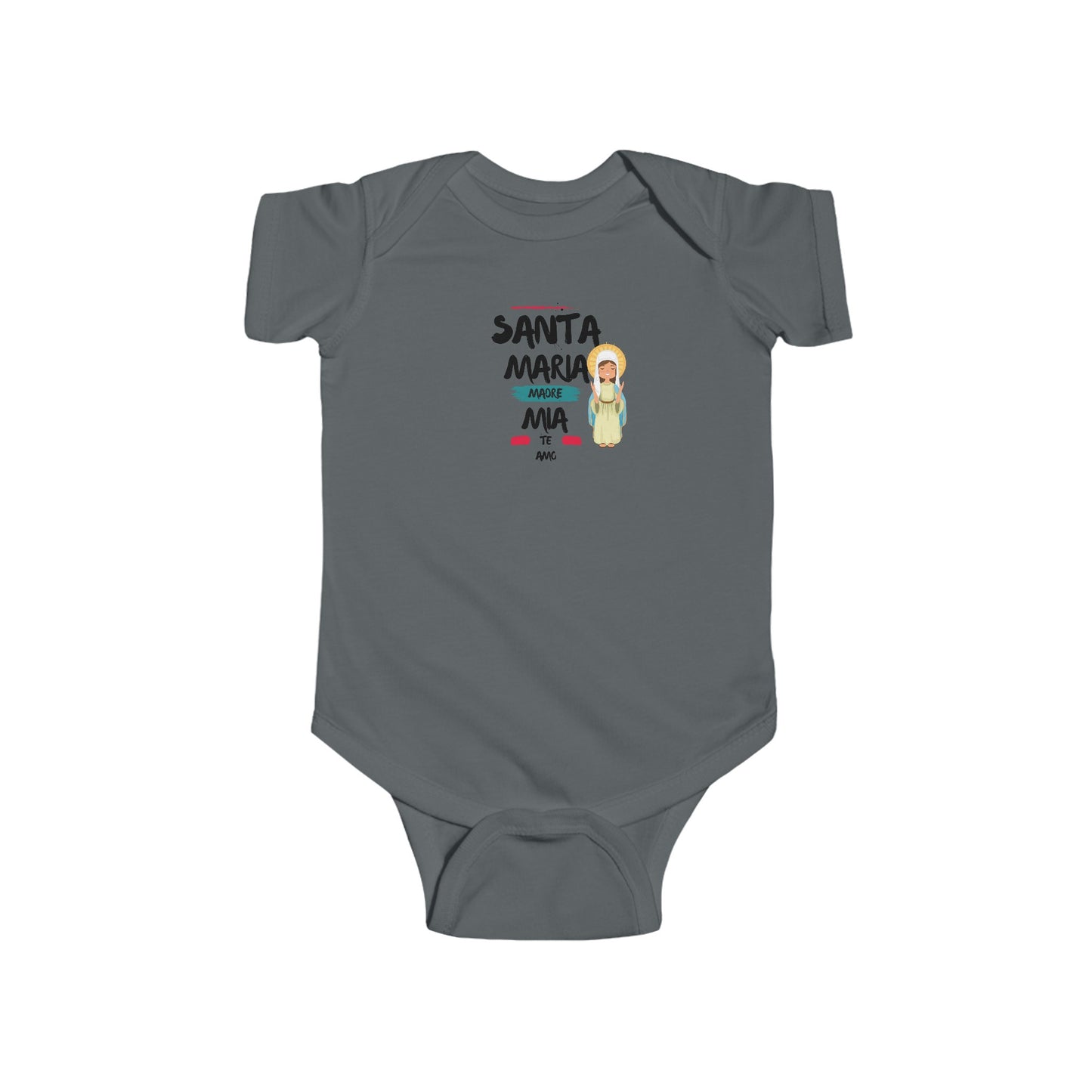 Santa Maria Te Amo- Unisex Infant Jersey Bodysuit
