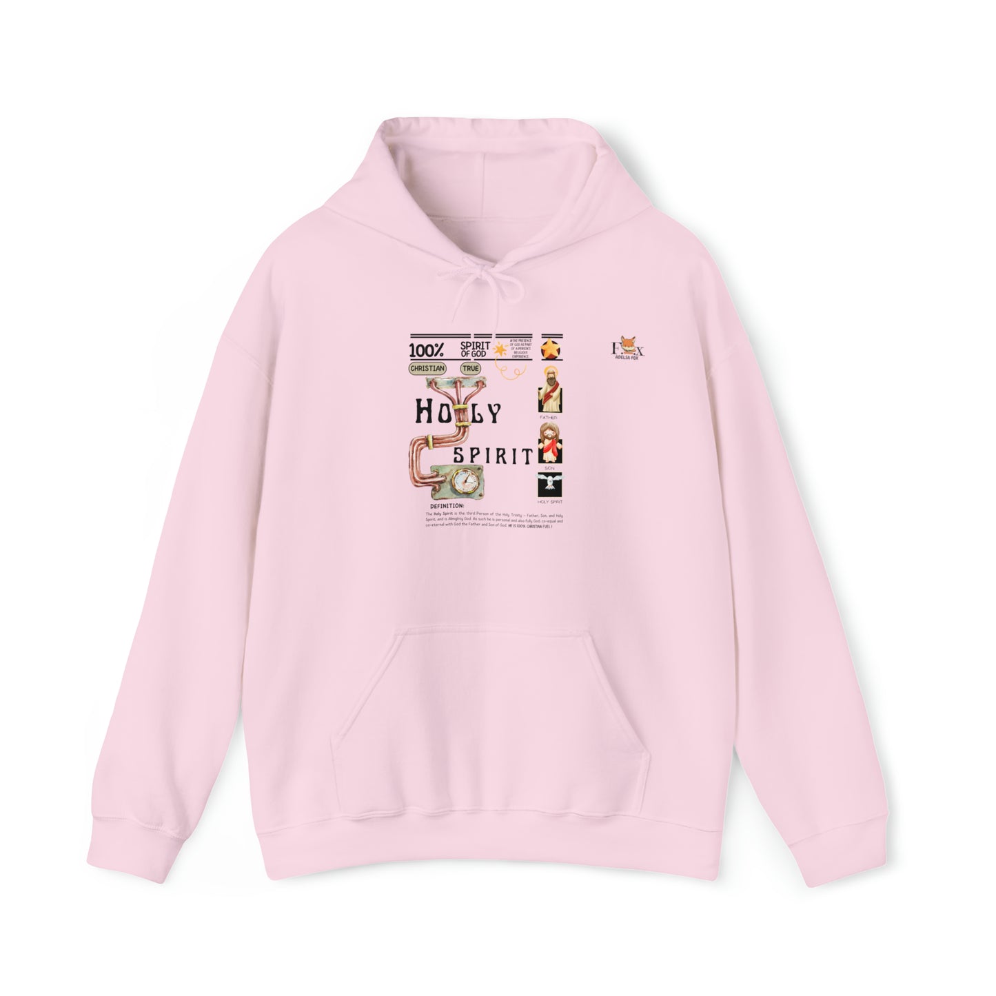 100% Holy Spirit- Unisex Hooded Sweatshirt
