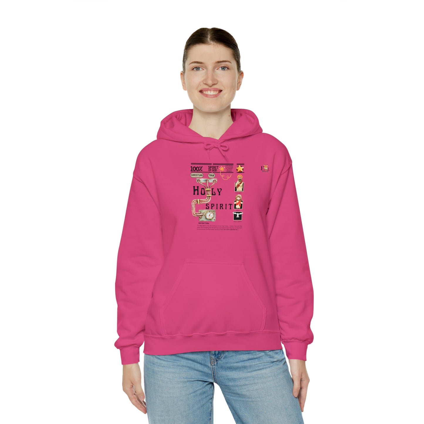 100% Holy Spirit- Unisex Hooded Sweatshirt