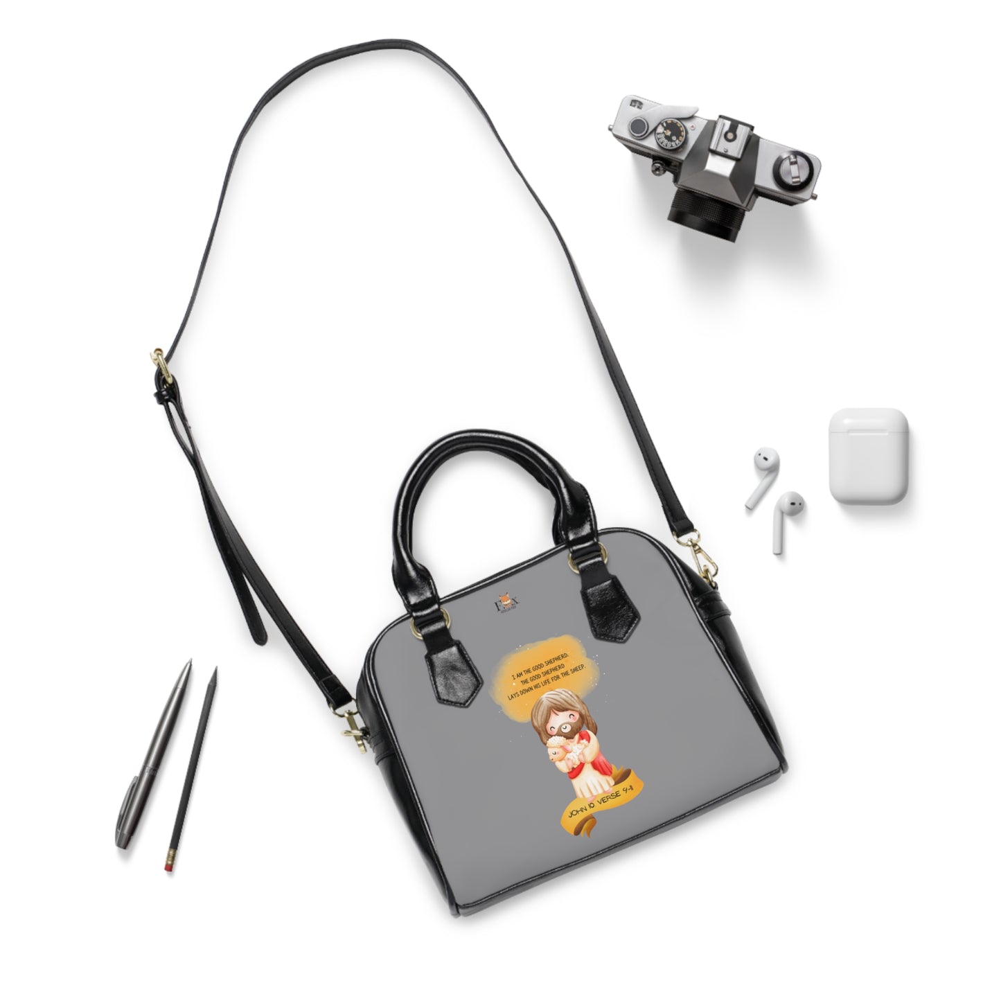 The Good Shepherd- 2 design- Shoulder Handbag