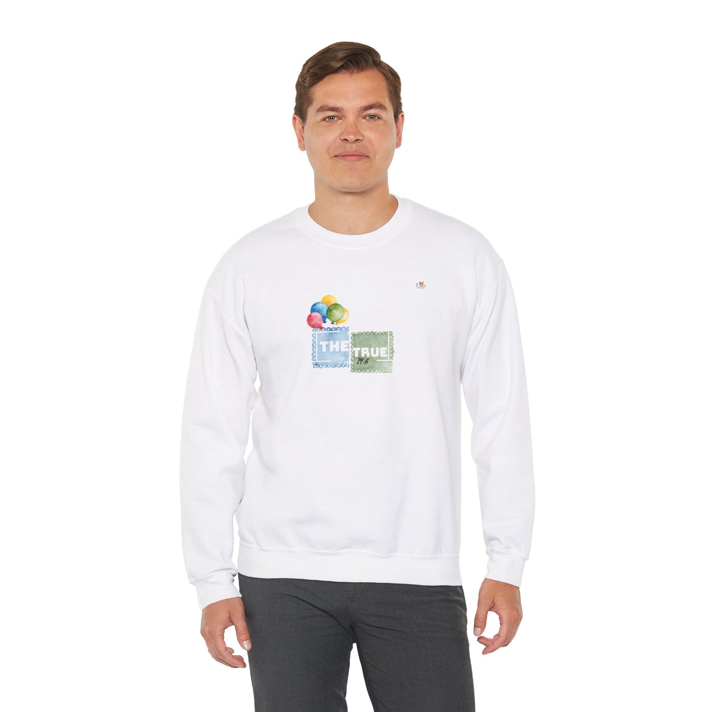 I Am The True- Balloons Edition- Unisex Crewneck Sweatshirt
