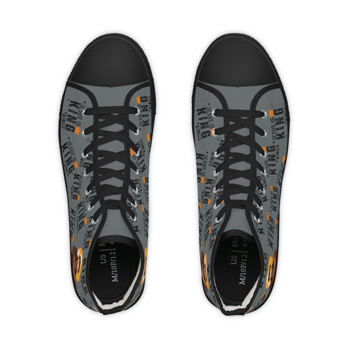 Men's High Top Sneakers -Saint Francis of Assisi