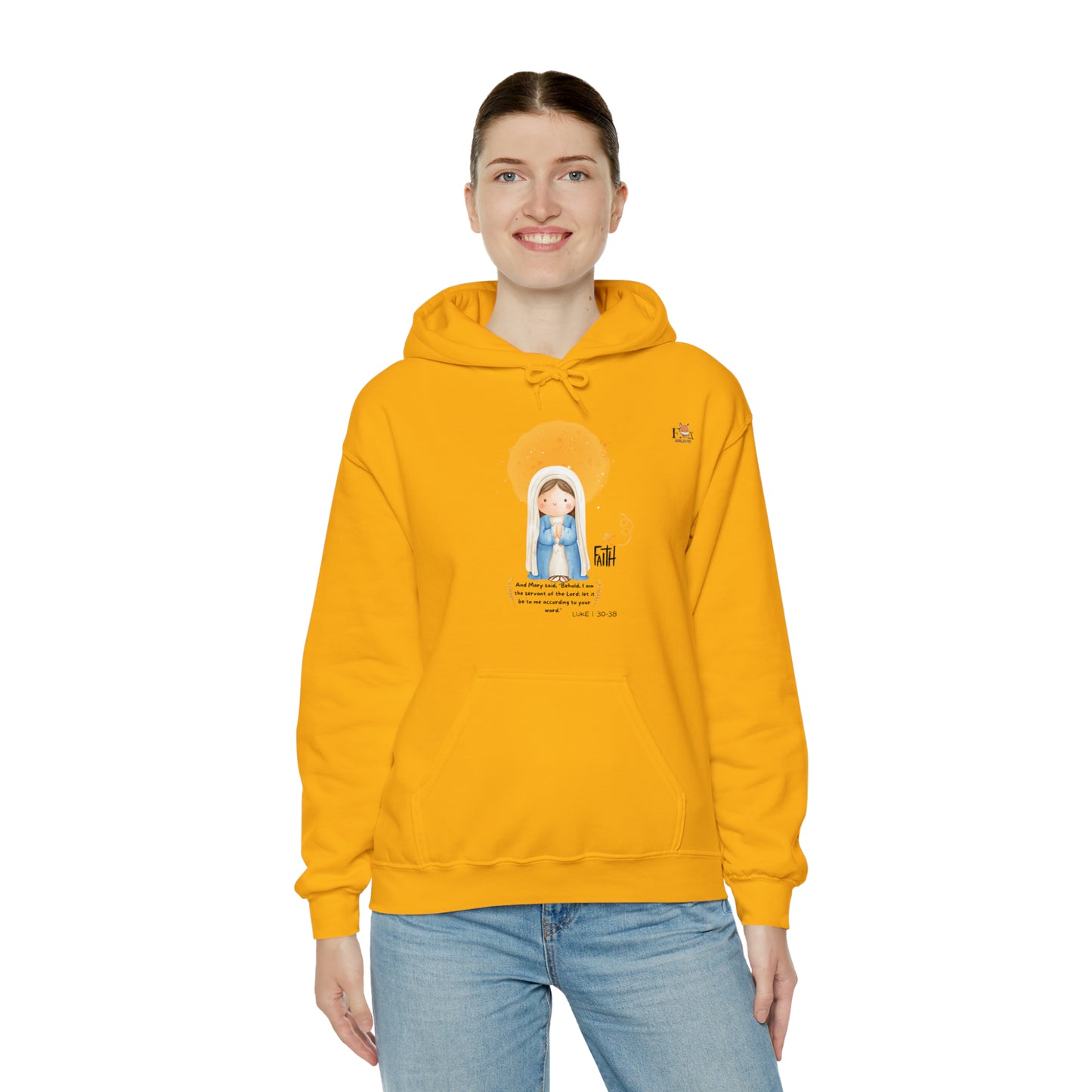 Mary Mother of God- Unisex Hooded Sweatshirt