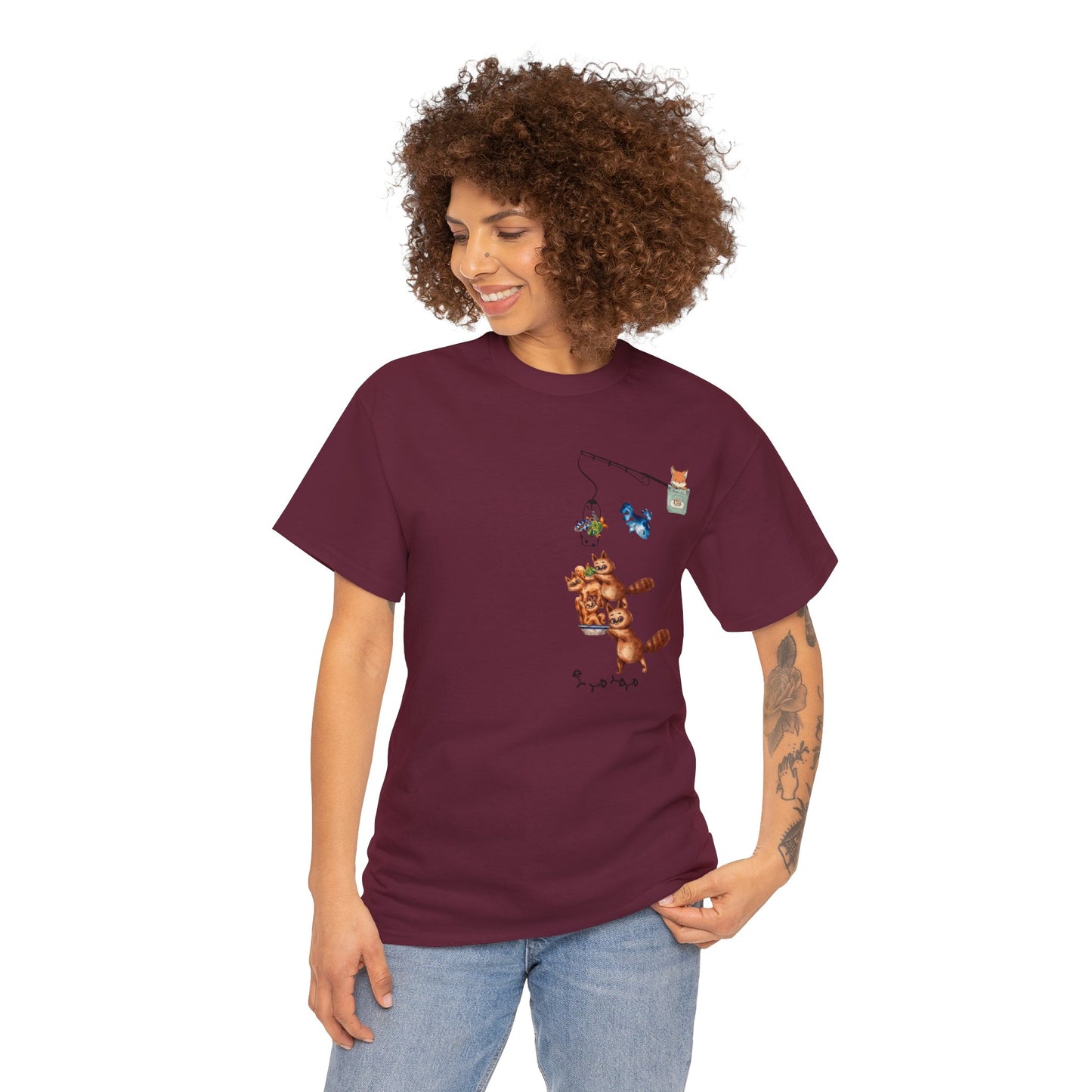 Go Fishing Good Time- T-Shirt