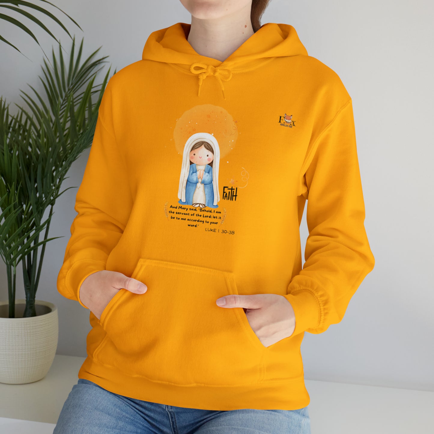 Mary Mother of God- Unisex Hooded Sweatshirt