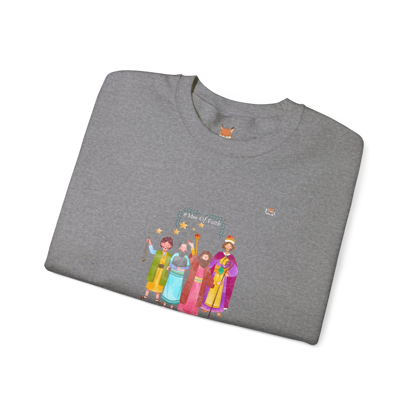 Men Of Faith- Unisex 2 sides -Crewneck Sweatshirt