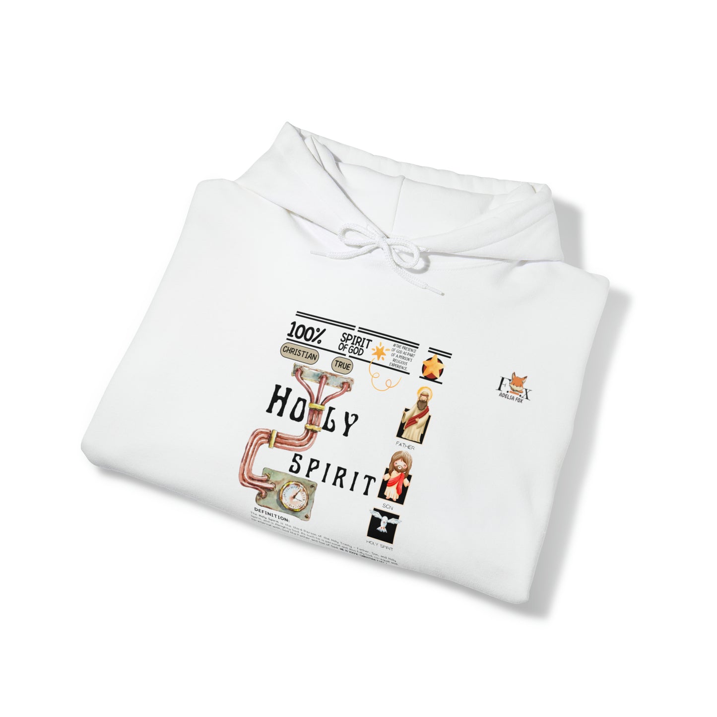 100% Holy Spirit- Unisex Hooded Sweatshirt