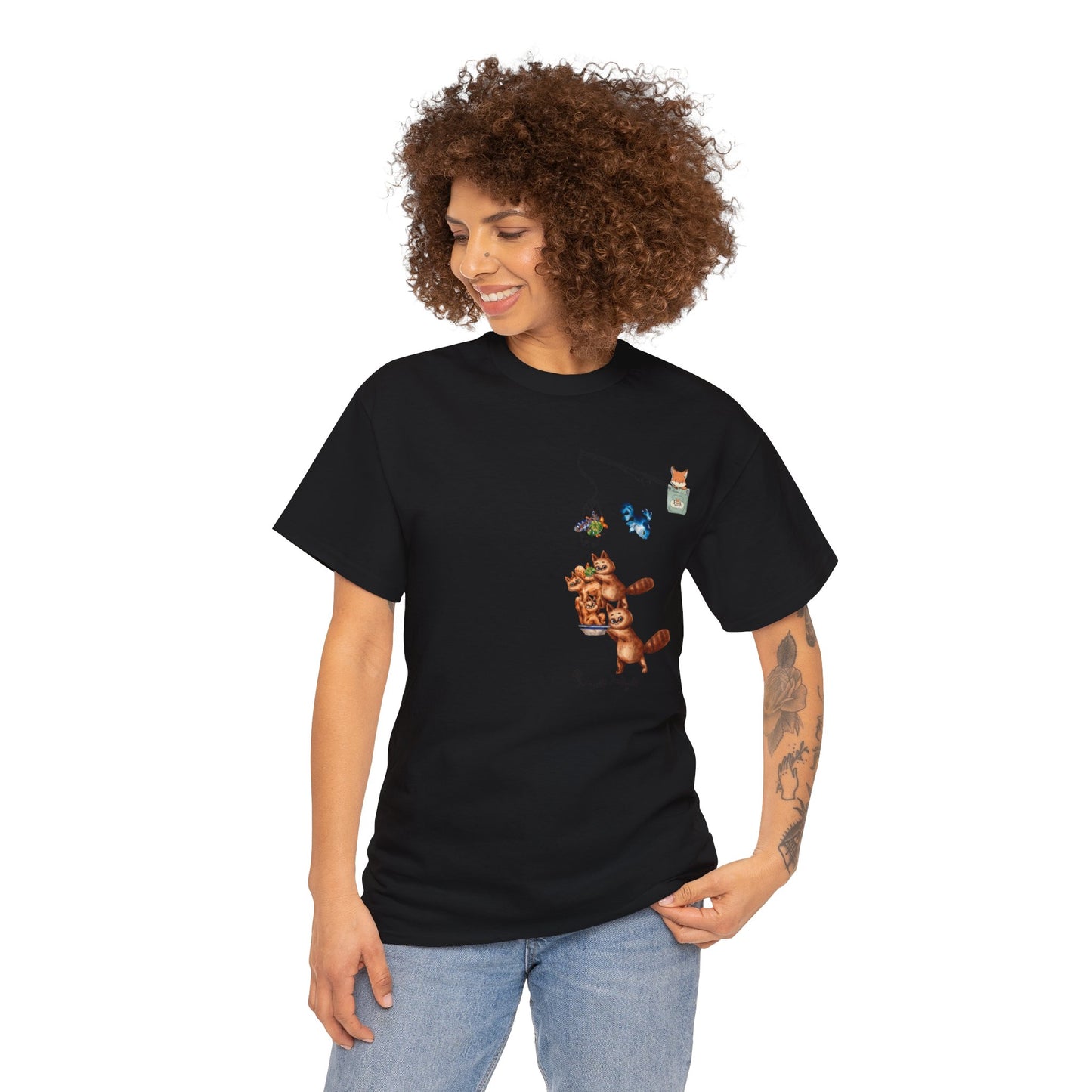 Go Fishing Good Time- T-Shirt