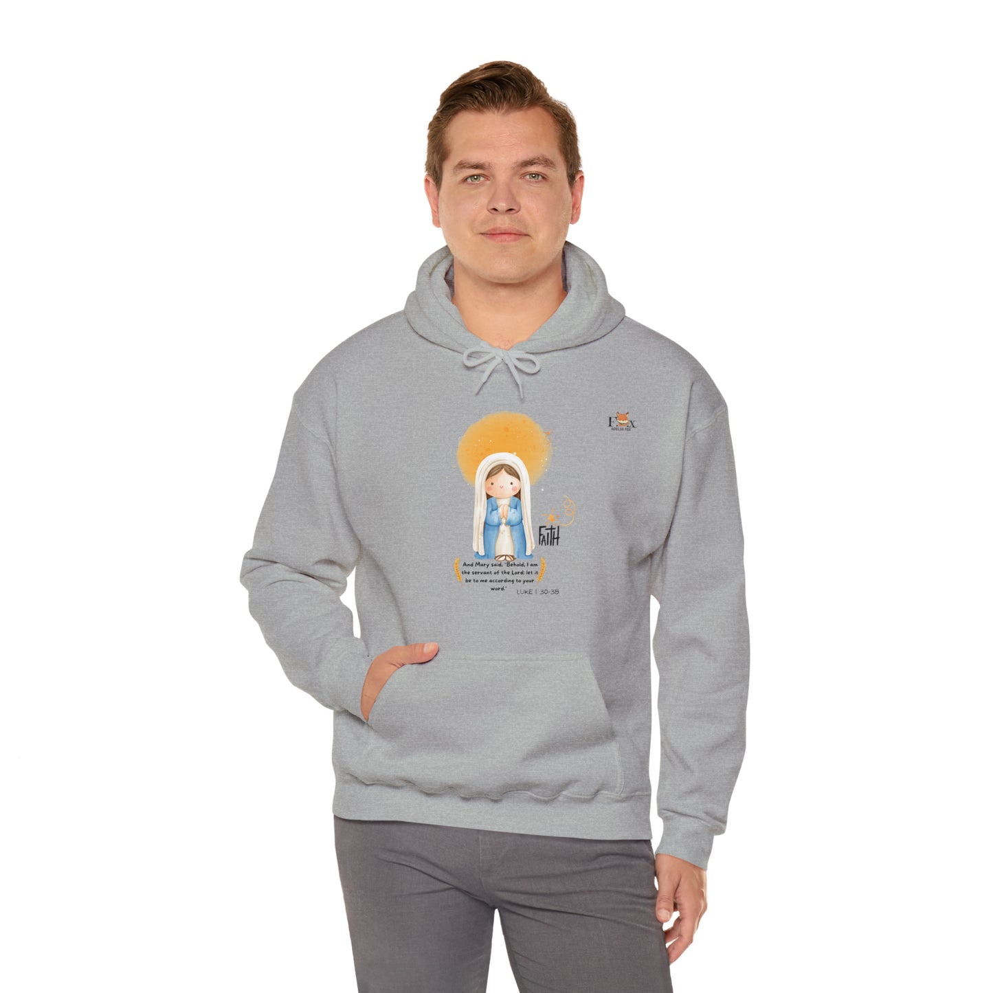 Mary Mother of God- Unisex Hooded Sweatshirt