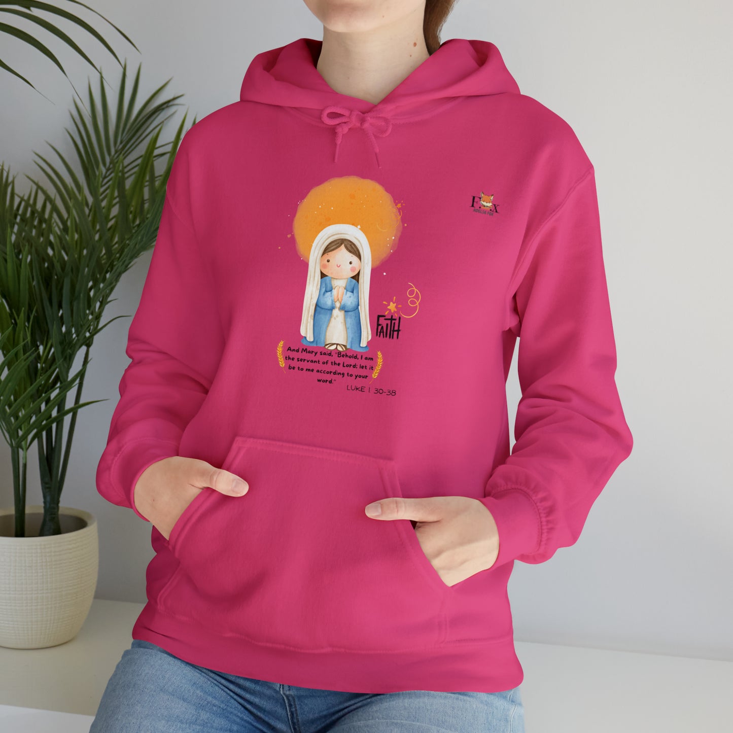 Mary Mother of God- Unisex Hooded Sweatshirt
