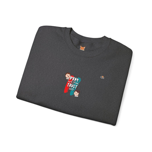 Trust God- Unisex Crewneck Sweatshirt
