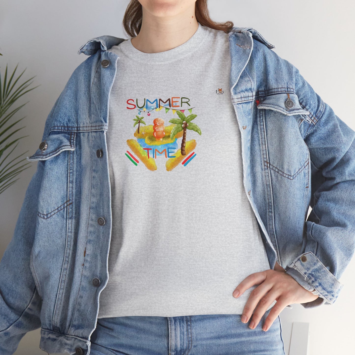 Tanning and Coconut Tree Good Time- T-Shirt
