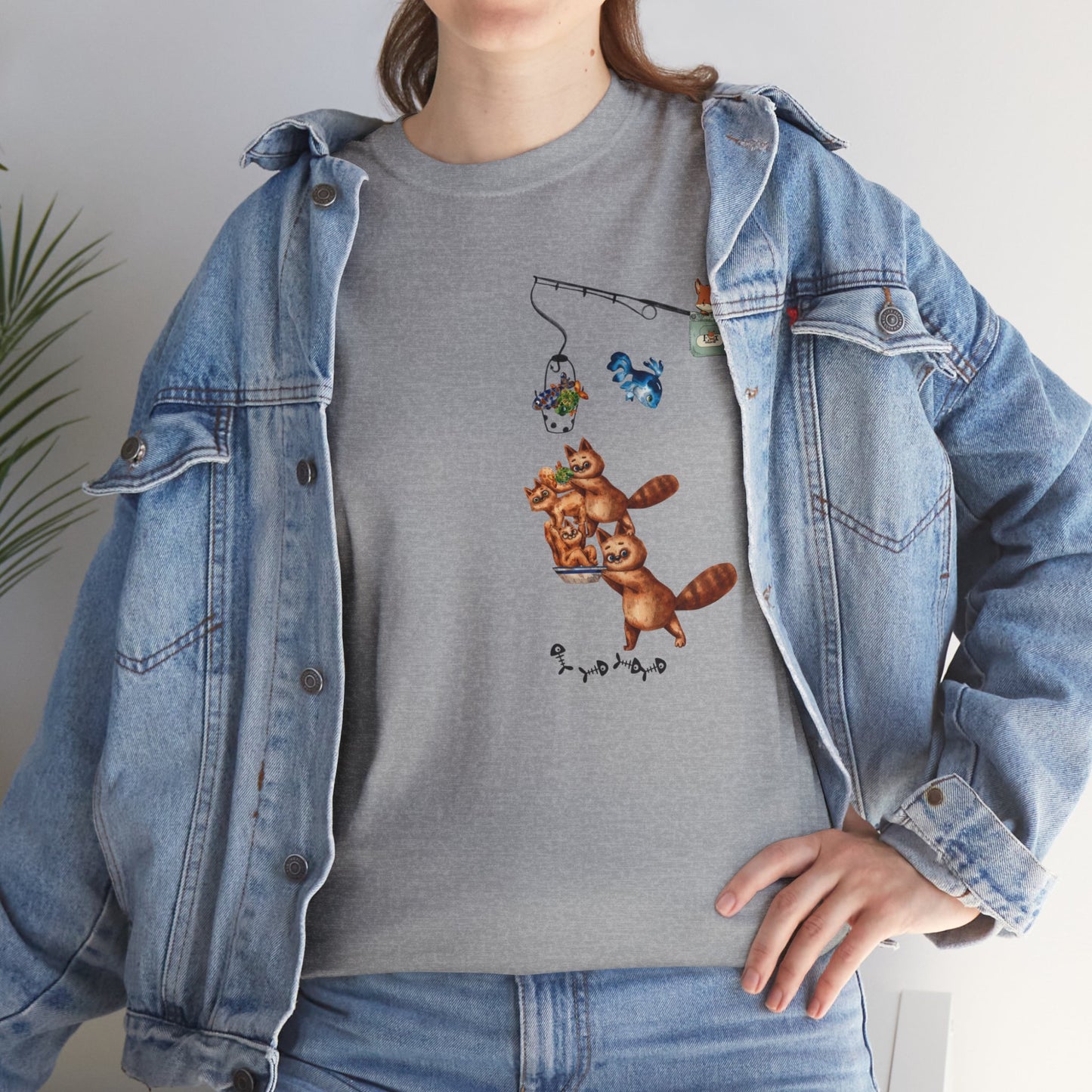 Go Fishing Good Time- T-Shirt