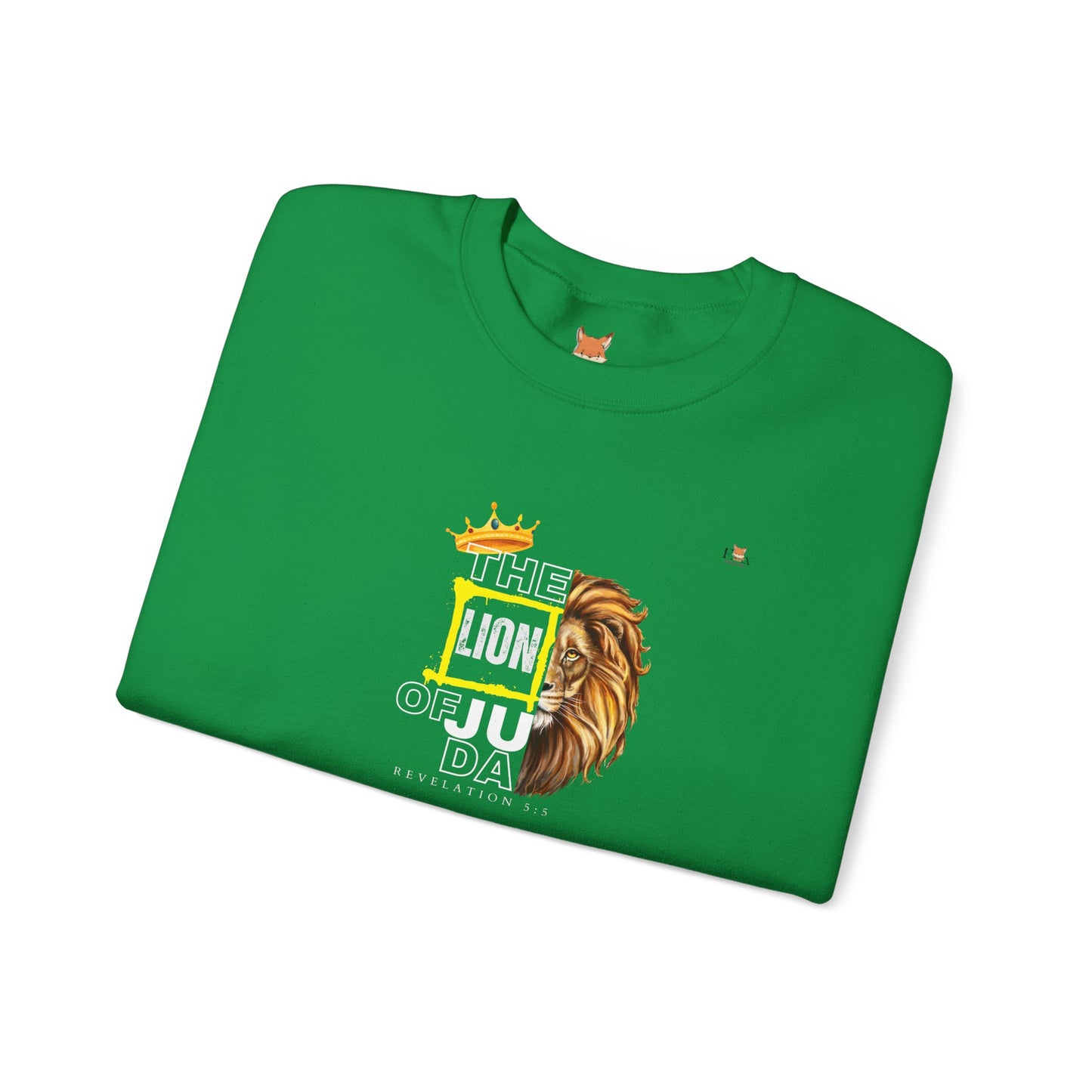 The Lion of Juda- Unisex Crewneck Sweatshirt