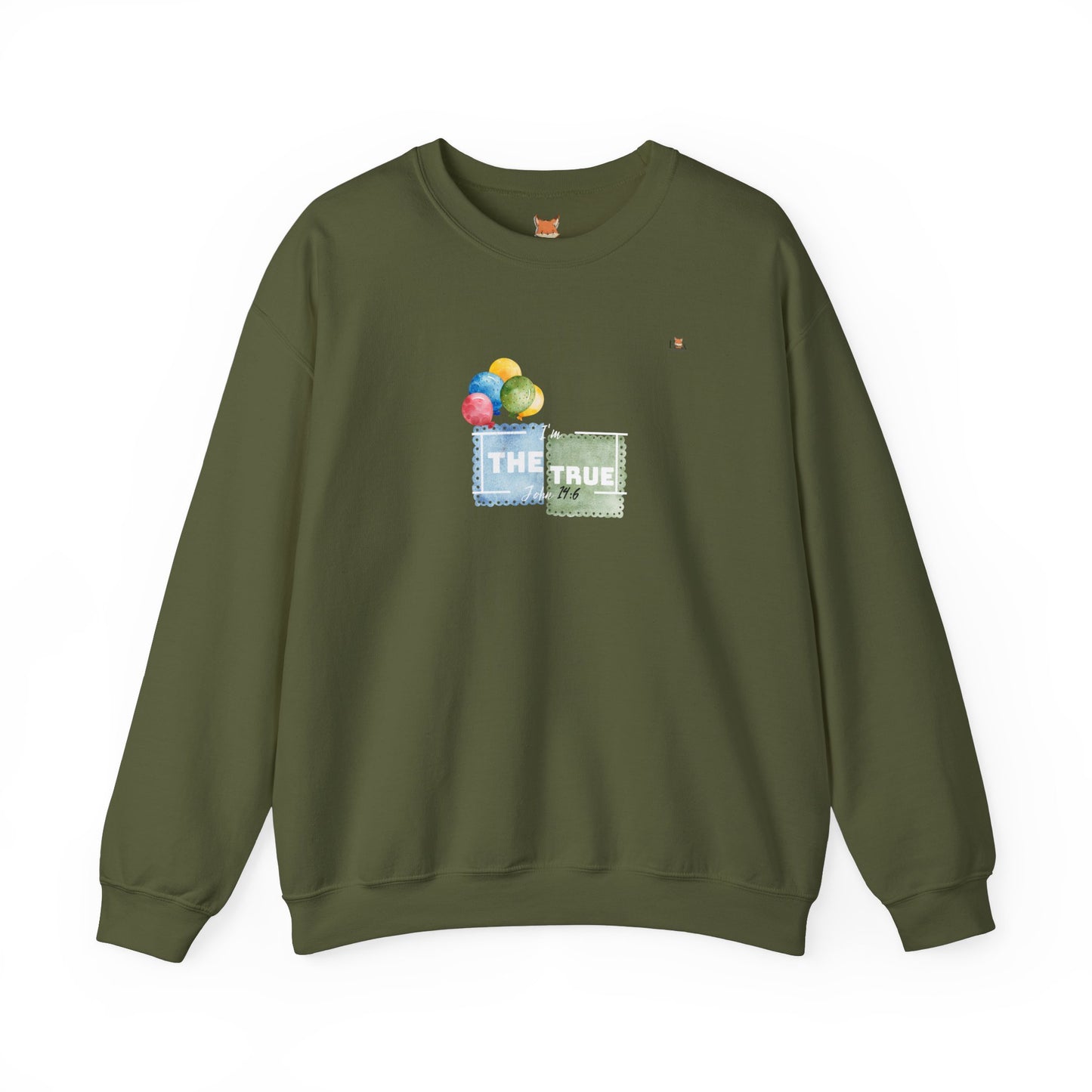 I Am The True- Balloons Edition- Unisex Crewneck Sweatshirt