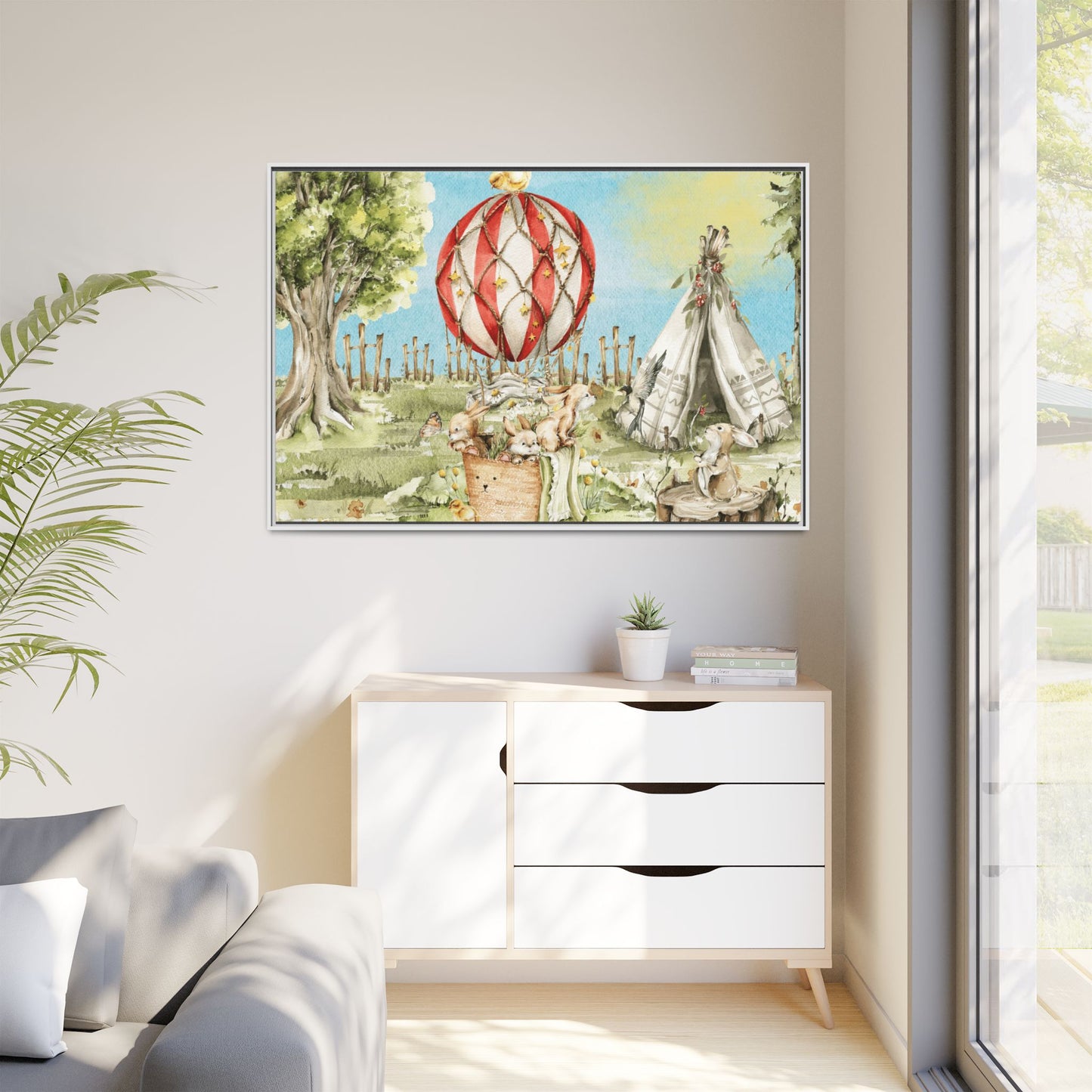 E.The Rabbit and the Hot Air Balloon AAA