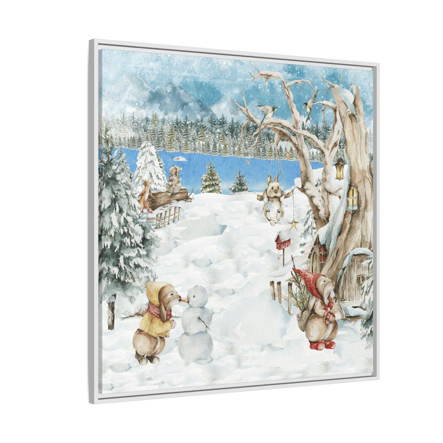 A.Snowman Winter Retreat