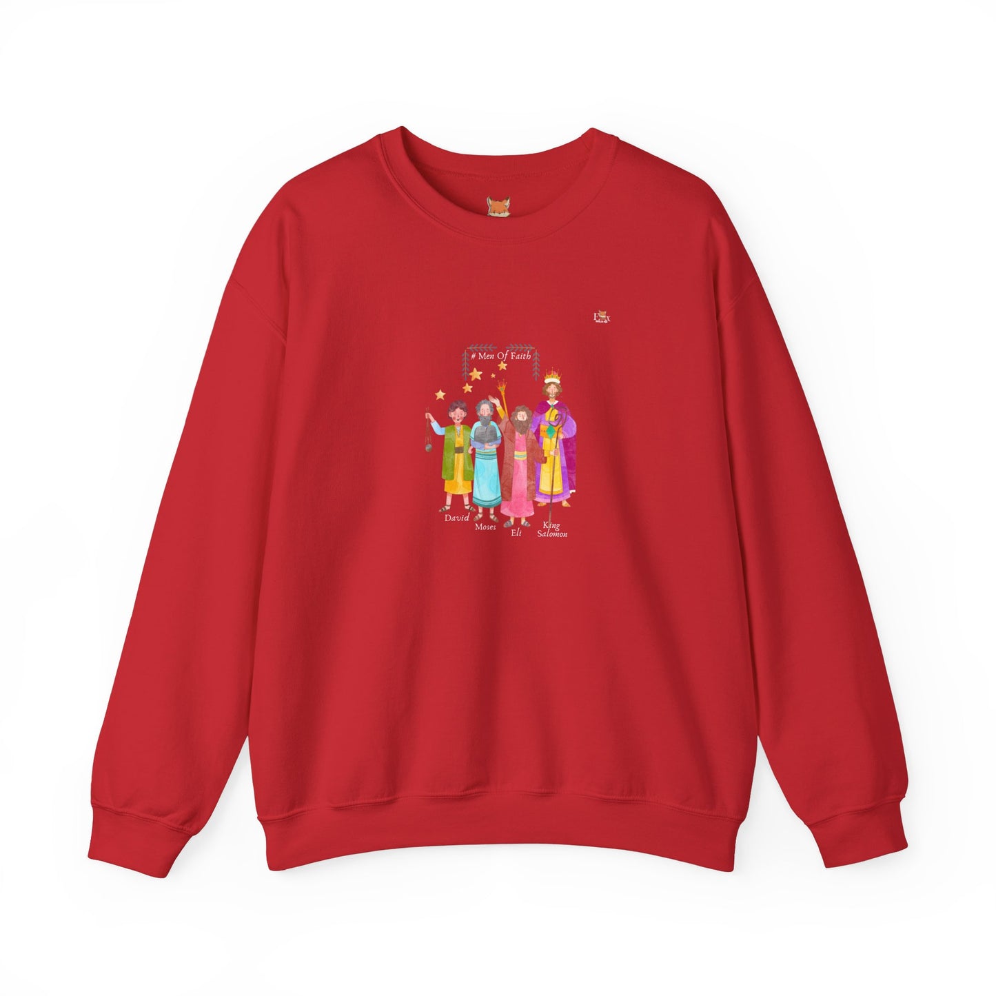 Men Of Faith- Unisex 2 sides -Crewneck Sweatshirt