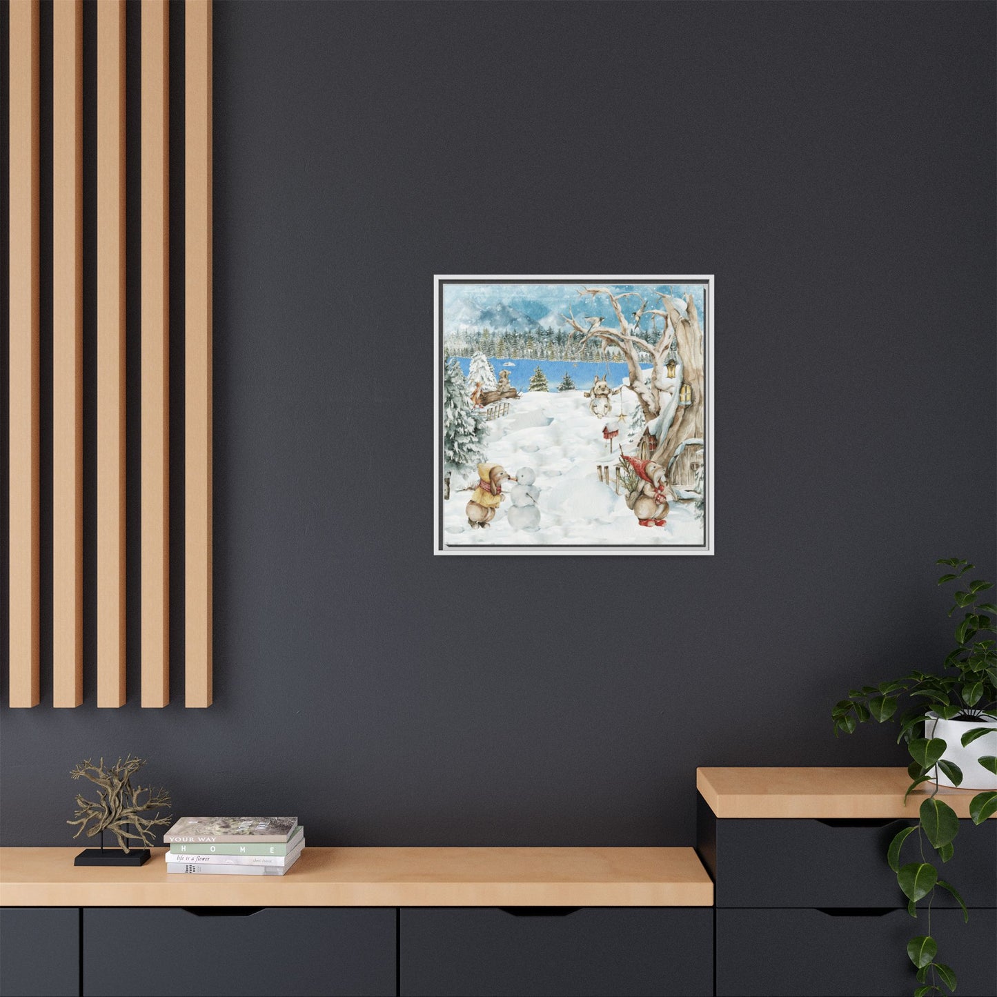 A.Snowman Winter Retreat