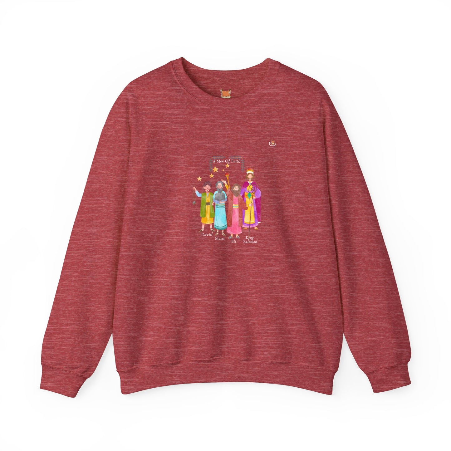 Men Of Faith- Unisex 2 sides -Crewneck Sweatshirt