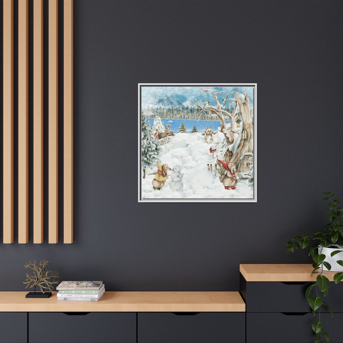 A.Snowman Winter Retreat