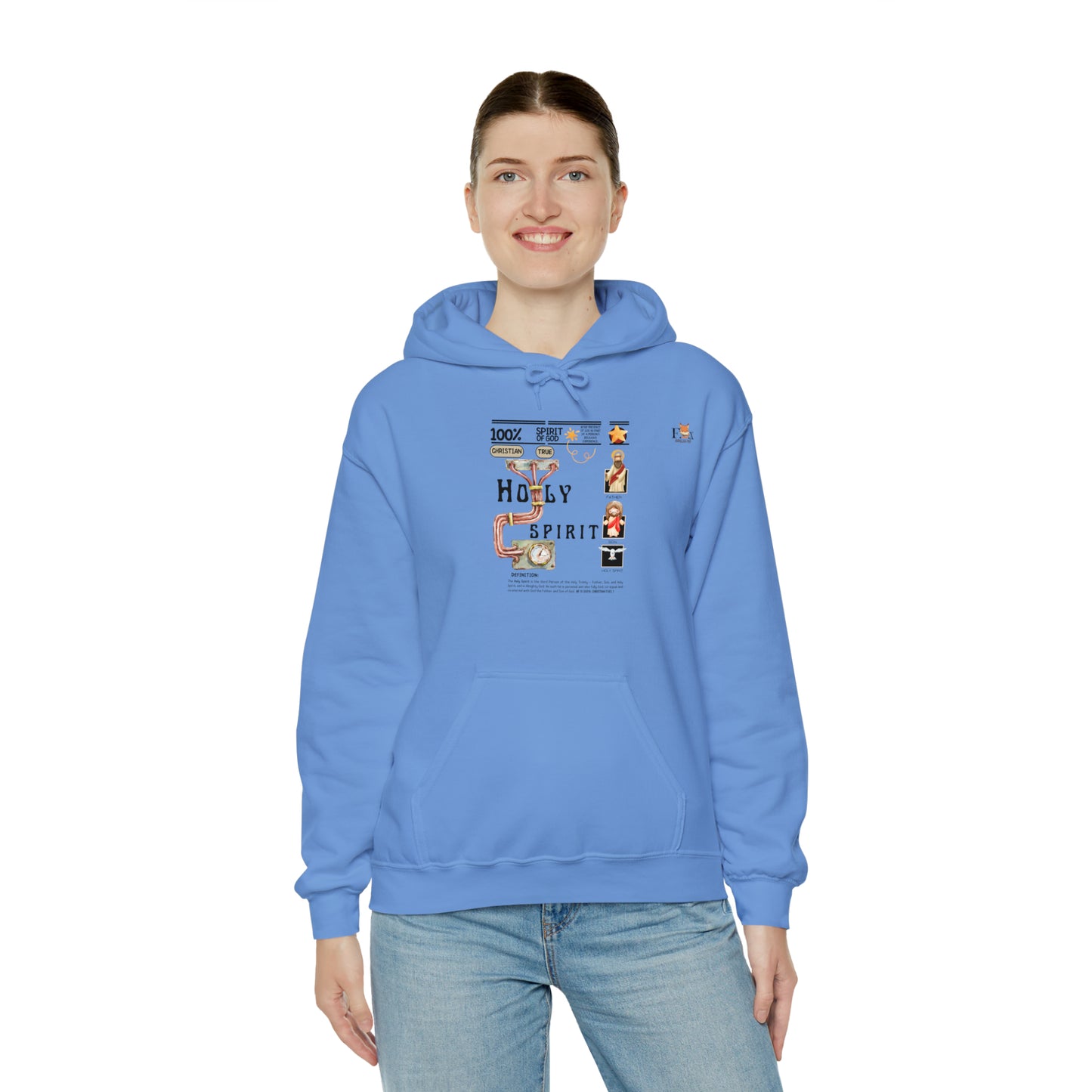 100% Holy Spirit- Unisex Hooded Sweatshirt