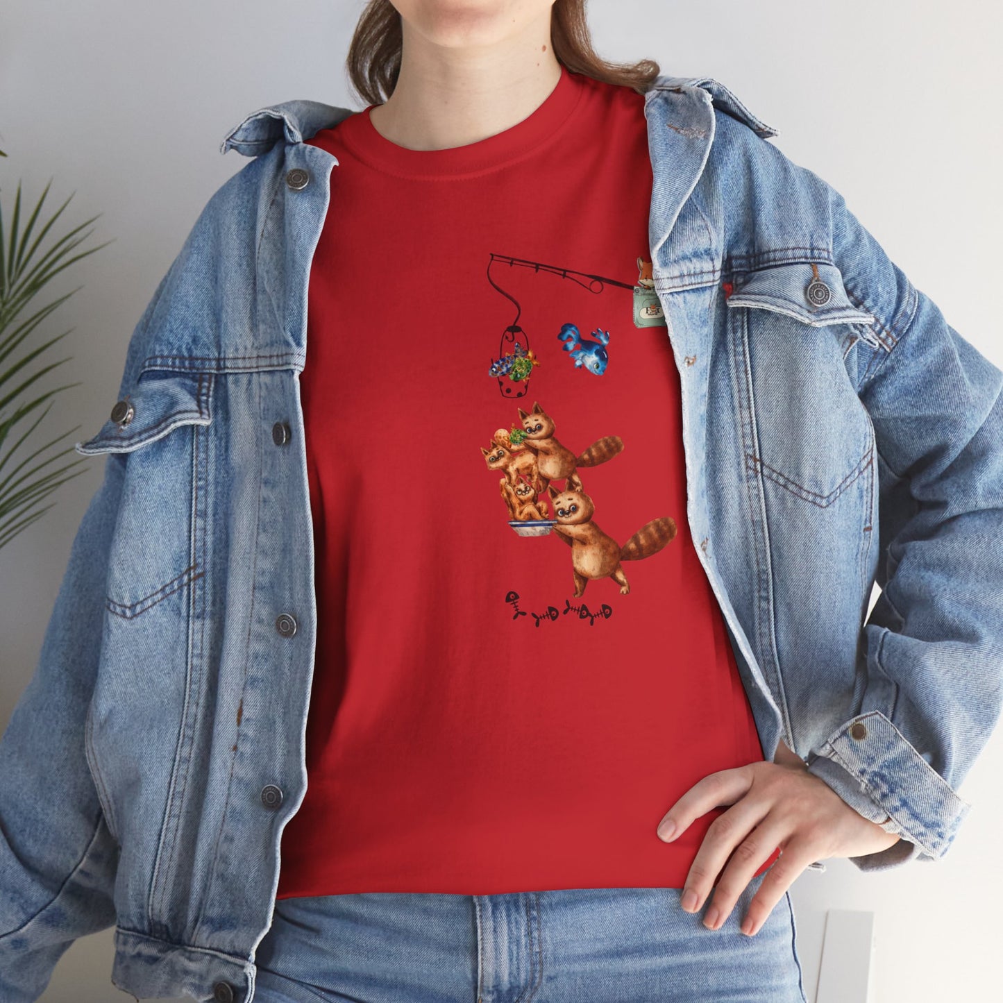 Go Fishing Good Time- T-Shirt