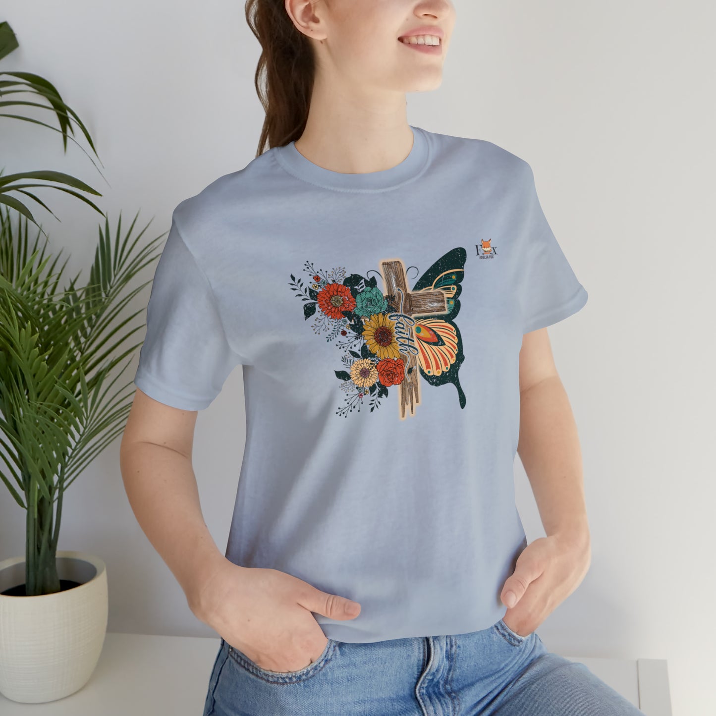Beautiful Cross and butterfly