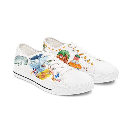 Dominican Republic is calling & i must Go- Travel Edition - White Background Sneakers