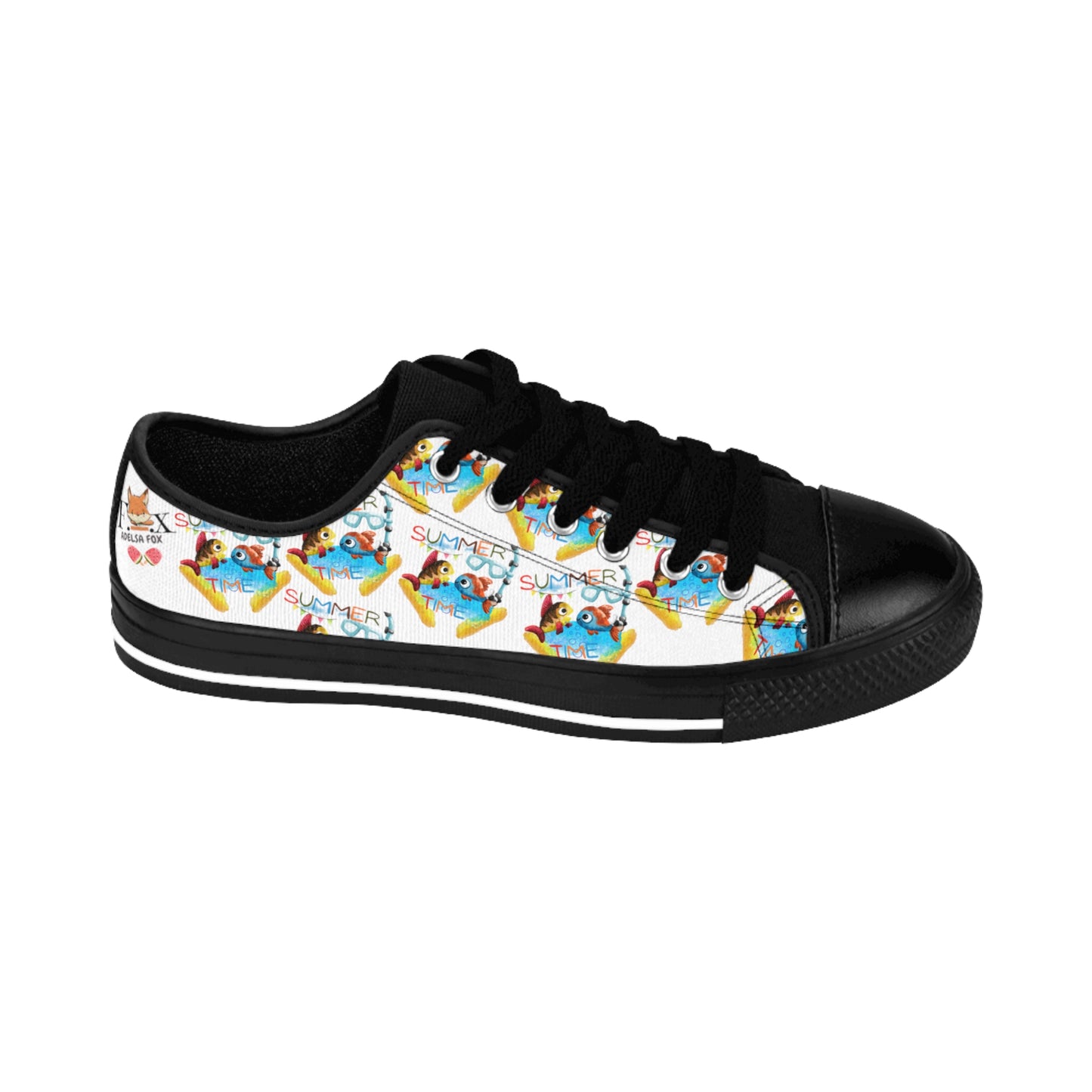 OH Water Little Fish  -NYLON Women's Sneakers