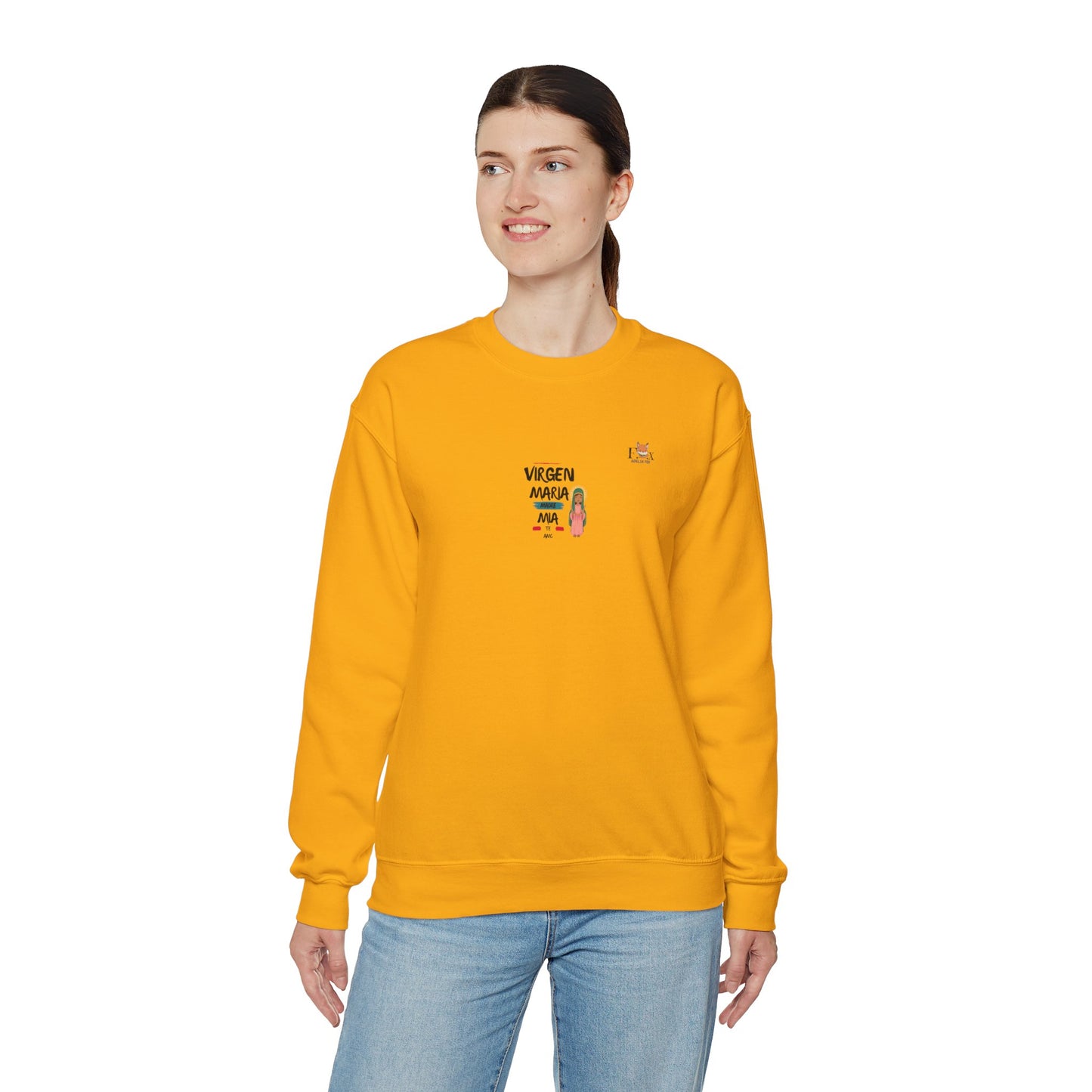 Madre Mia Te Amo [Spanish]- Unisex Crewneck Sweatshirt