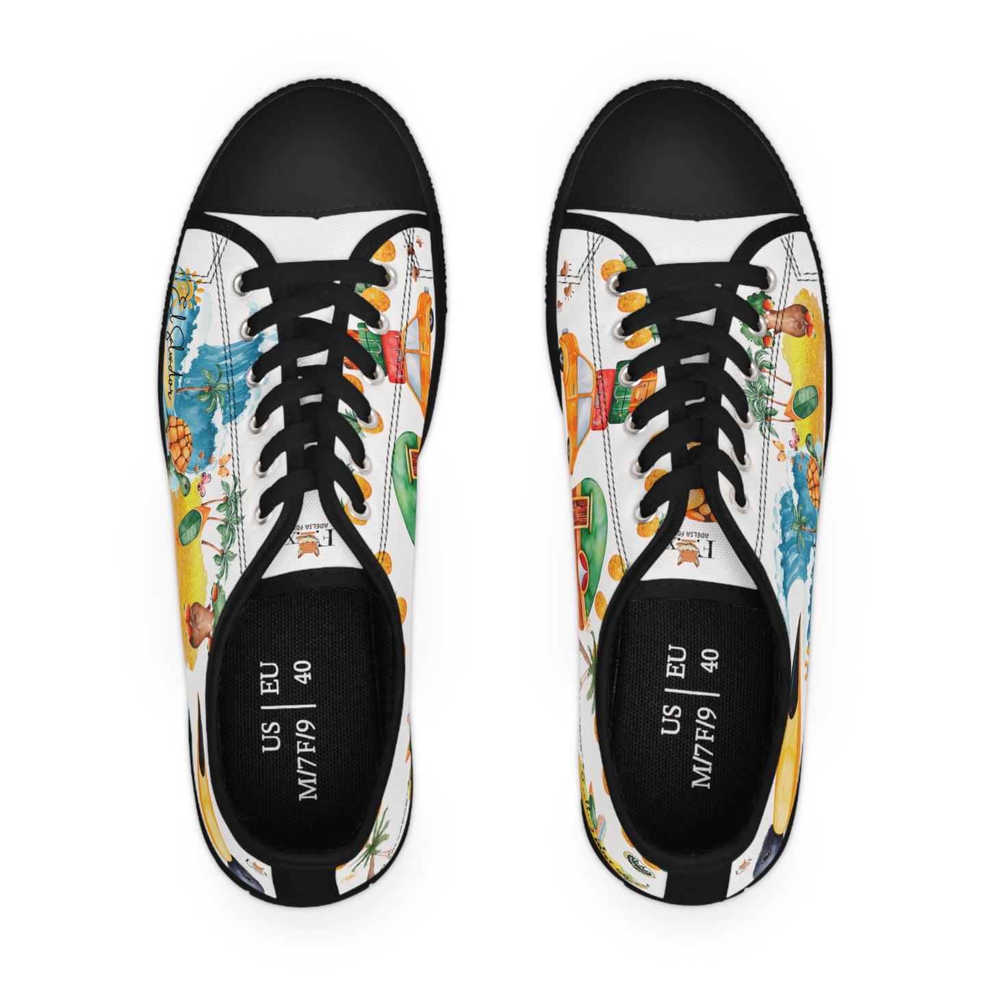 El Salvador is calling & i must Go- Travel Edition - White Background Sneakers