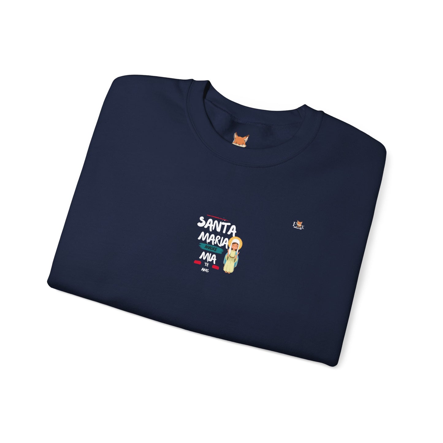 Santa Maria Madre Mia [Spanish]- Unisex Crewneck Sweatshirt