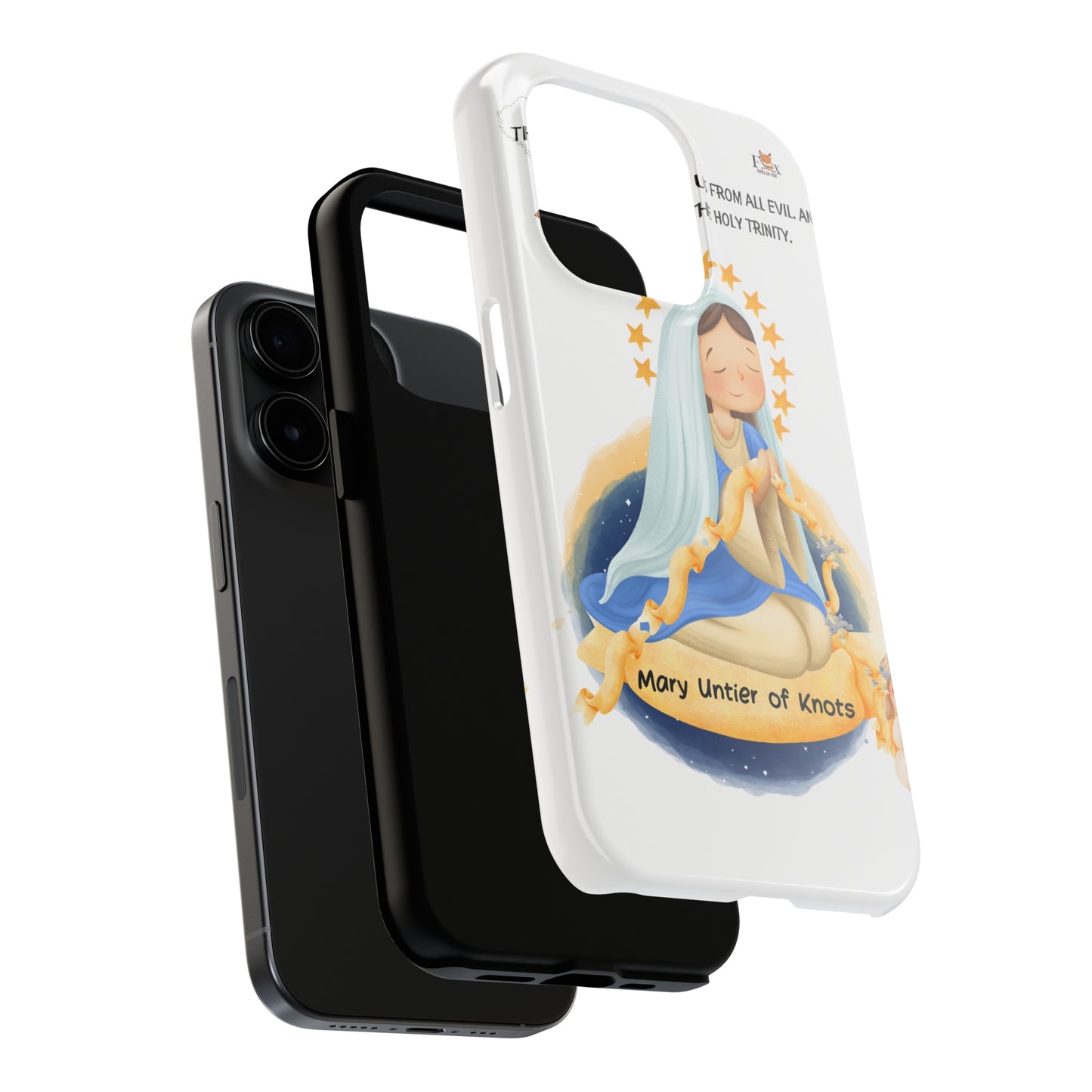 Mary Untier of knots- 25 sizes Tough Phone Cases