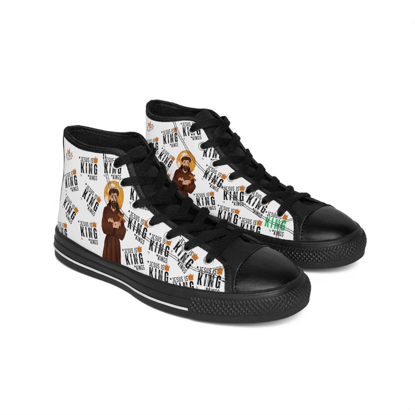 Women's Classic Sneakers -Saint Francis of Assisi