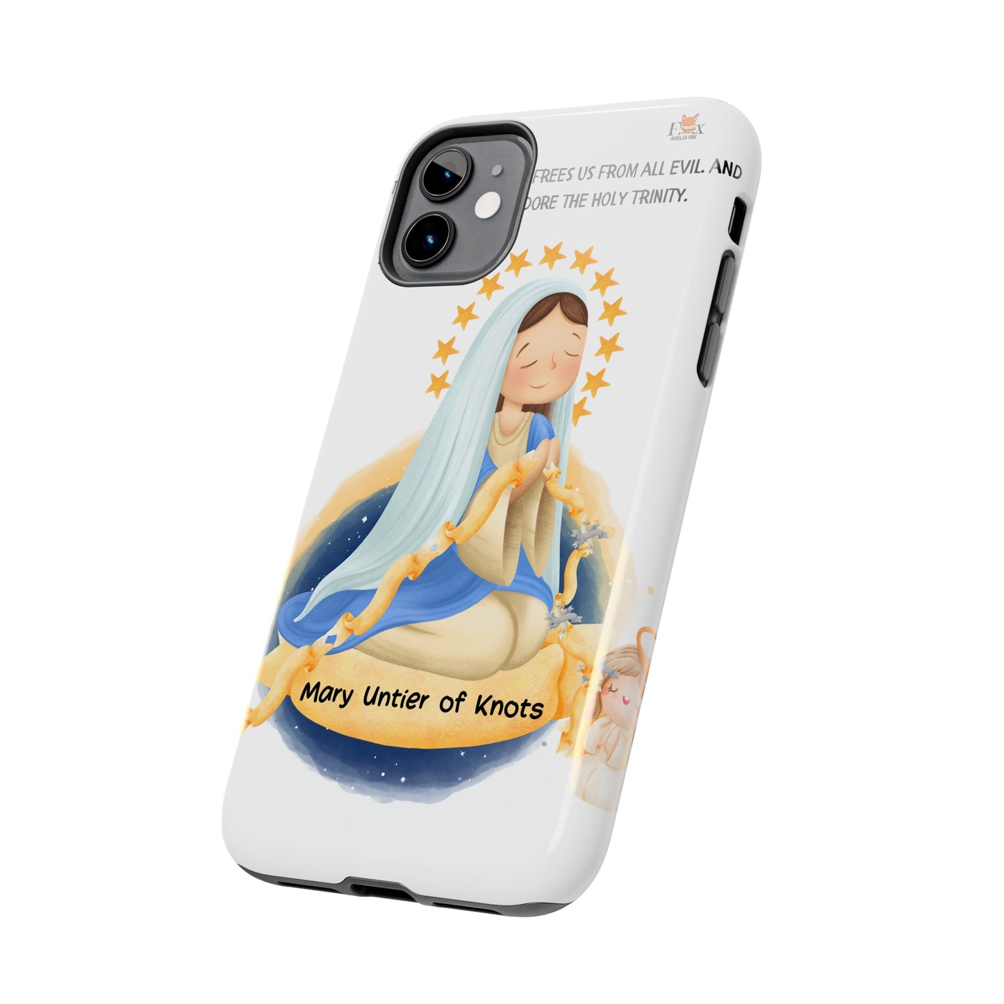 Mary Untier of knots- 25 sizes Tough Phone Cases