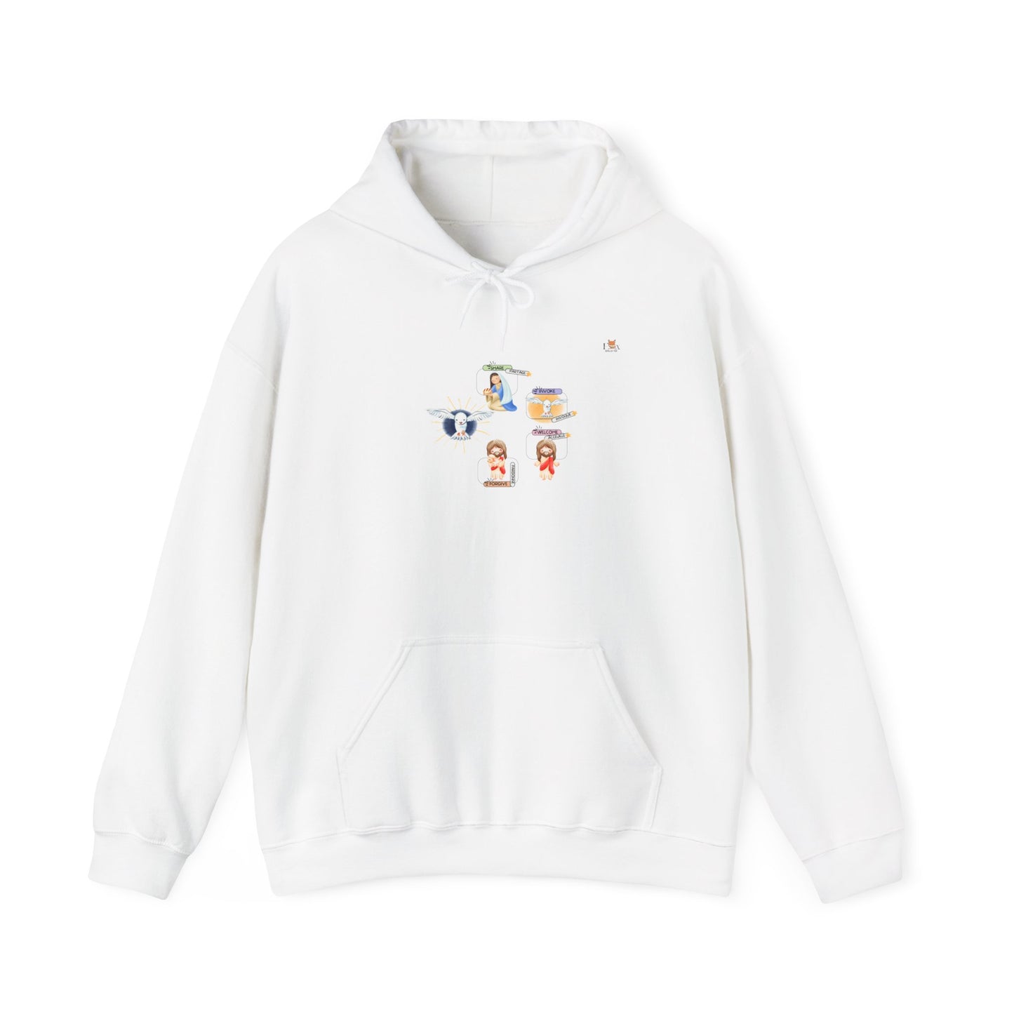 Christians Behaviours Dove Part II [Bilingual Eng-Fr] -Hoodie Sweatshirt