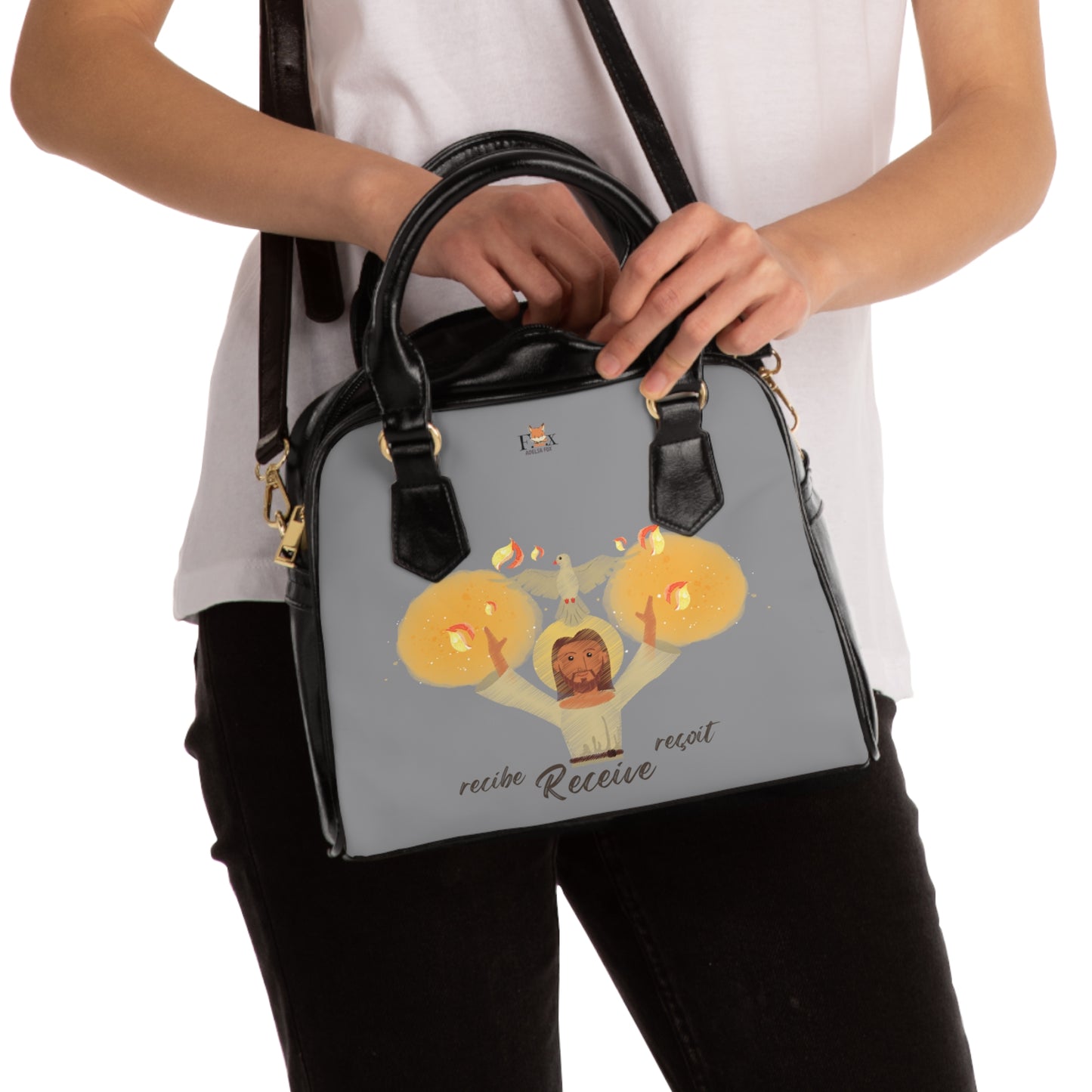 Holy Spirit- 2 design- Shoulder Handbag