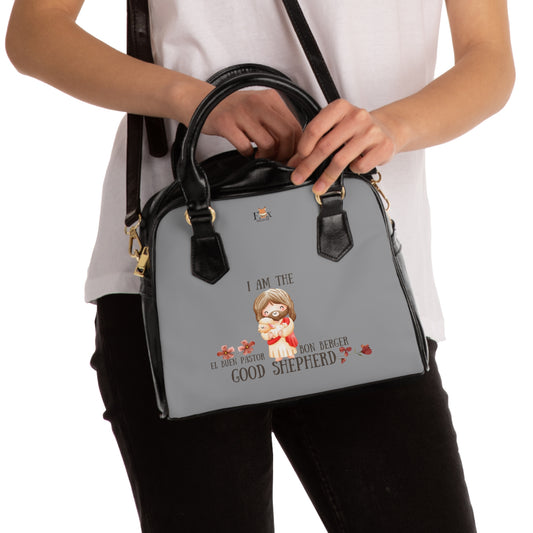 The Good Shepherd- 2 design- Shoulder Handbag