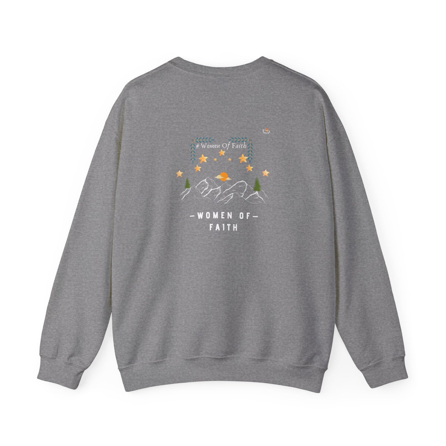 Women Of Faith- Unisex 2 sides -Crewneck Sweatshirt