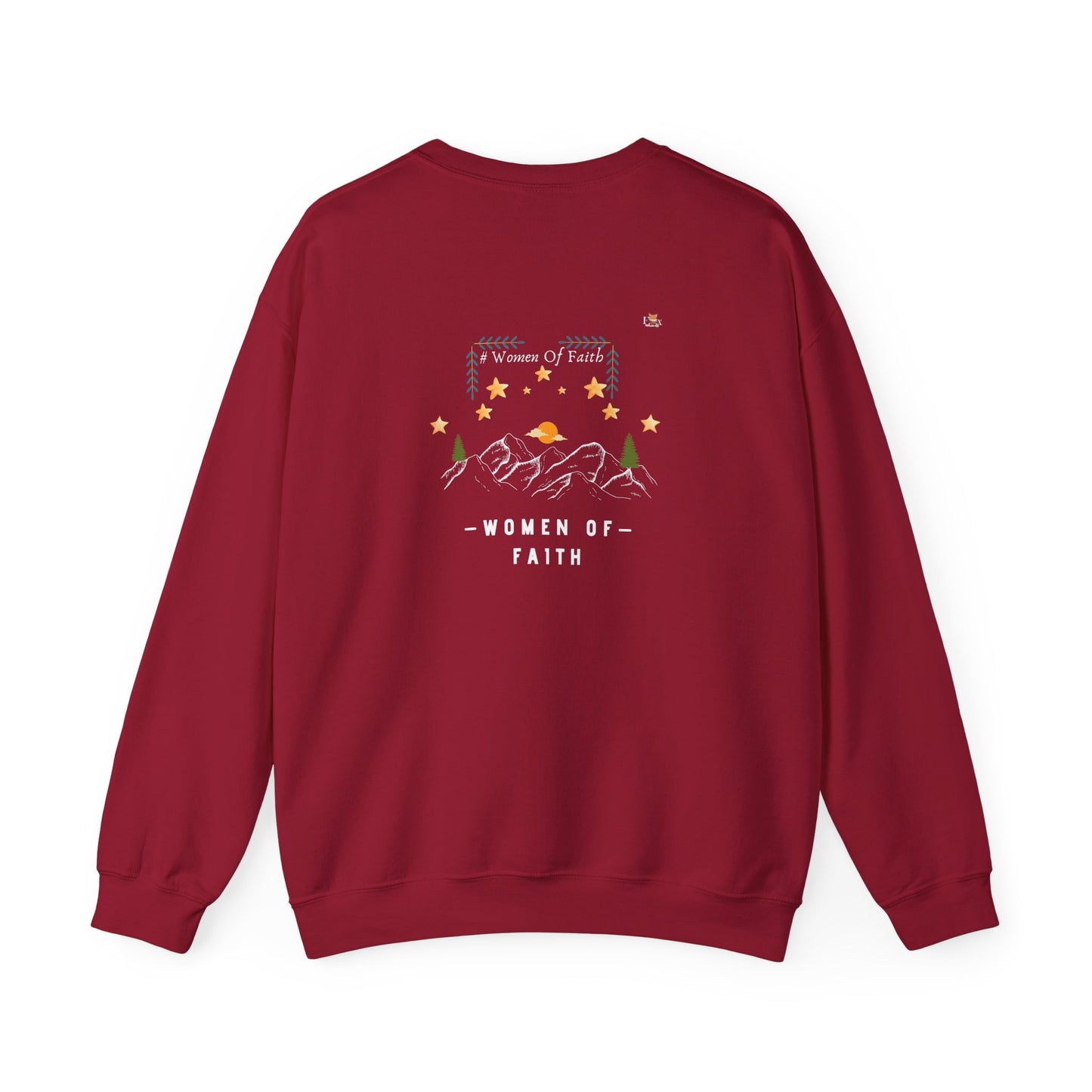 Women Of Faith- Unisex 2 sides -Crewneck Sweatshirt