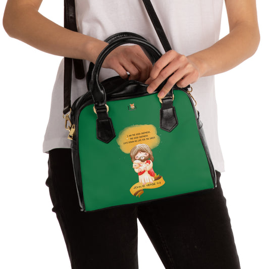 The Good Shepherd- 2 design- Shoulder Handbag