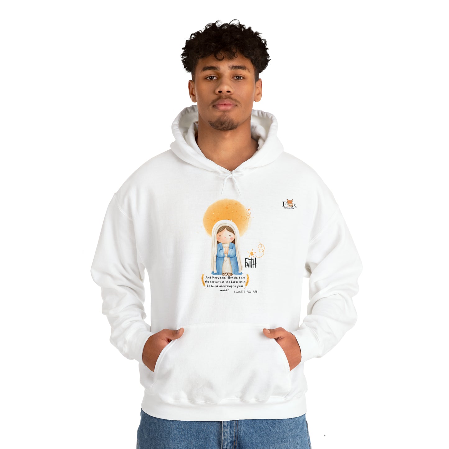 Mary Mother of God- Unisex Hooded Sweatshirt