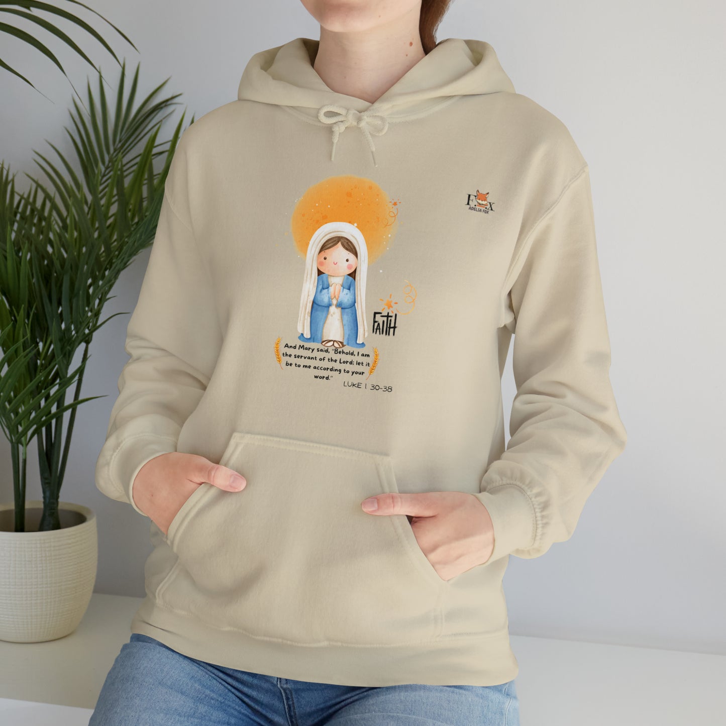 Mary Mother of God- Unisex Hooded Sweatshirt