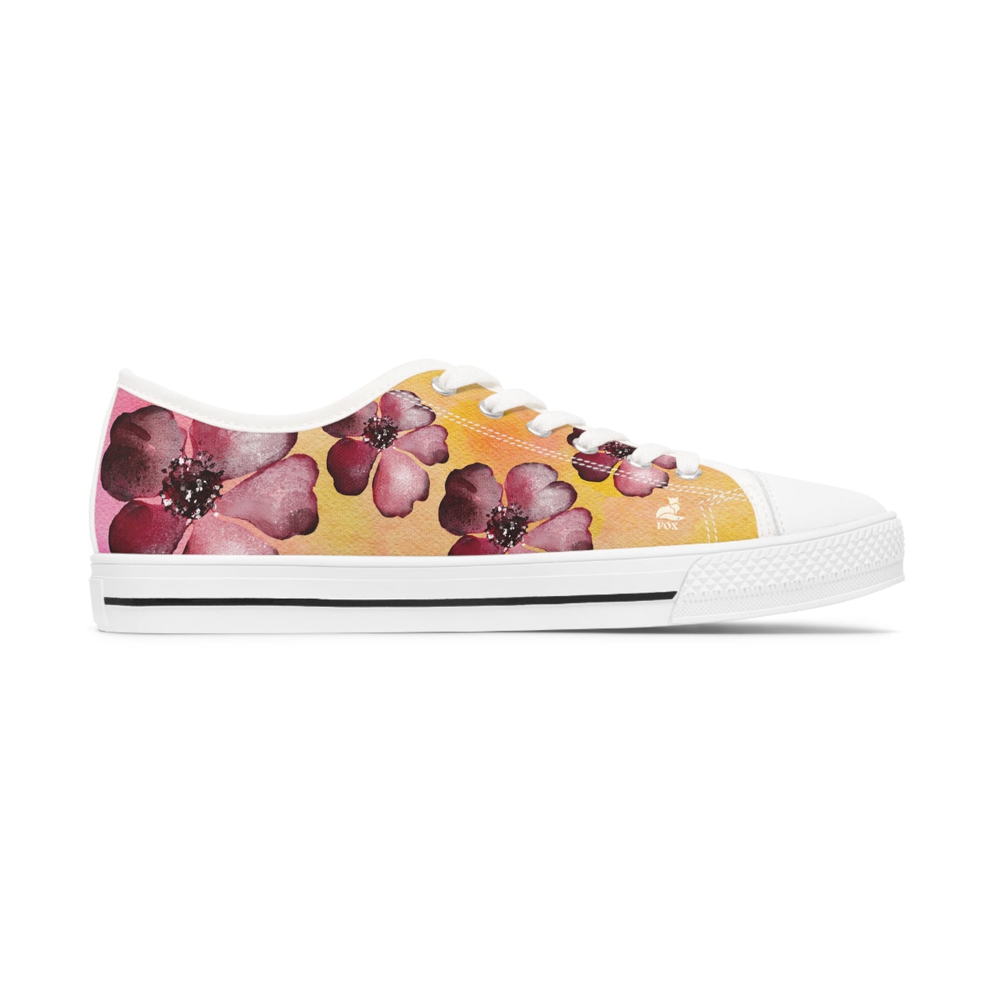 Flowers Low Top Sneakers