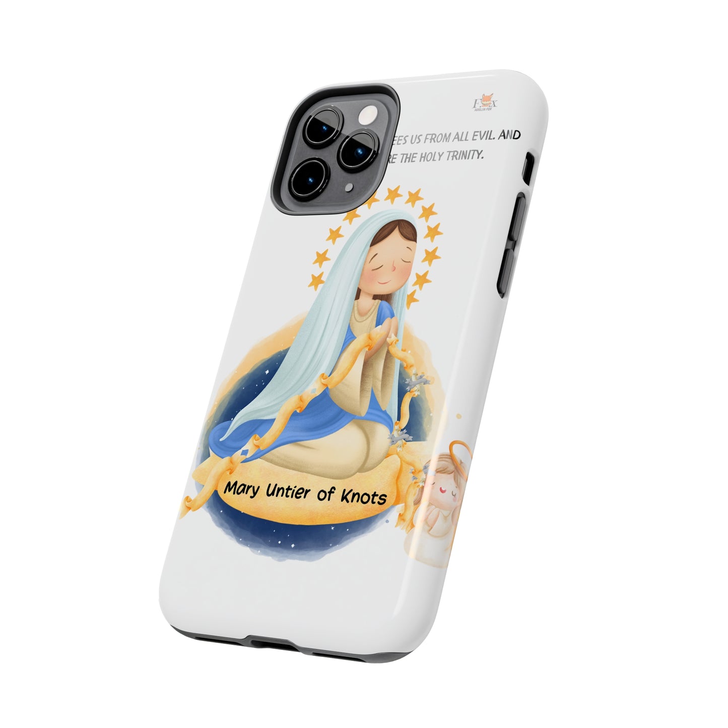 Mary Untier of knots- 25 sizes Tough Phone Cases